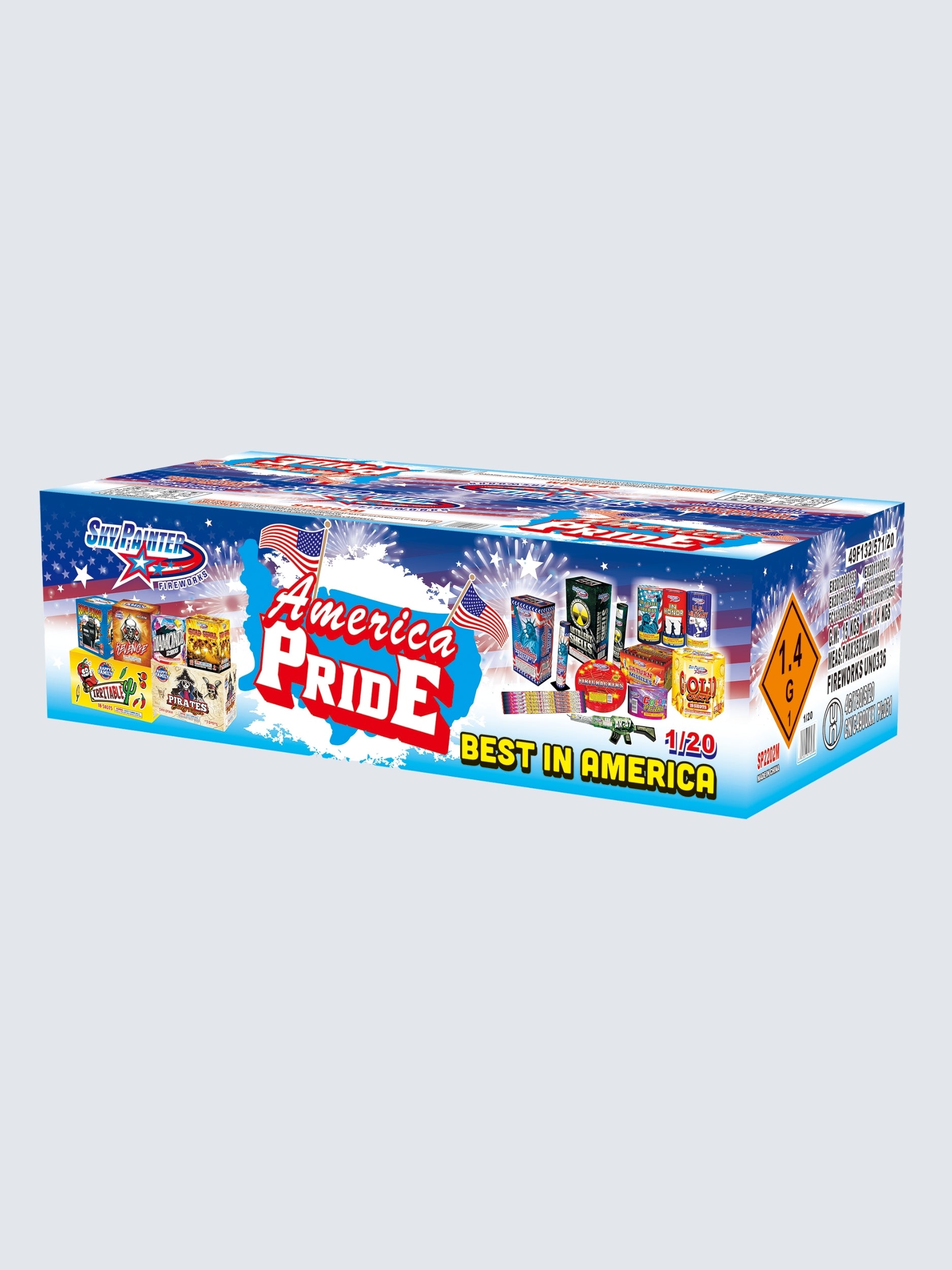 America Pride | Aerial & Ground Mix Variety Assortment