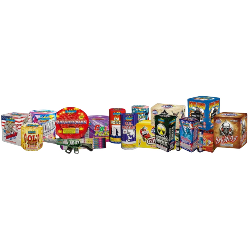America Pride | Aerial & Ground Mix Variety Assortment