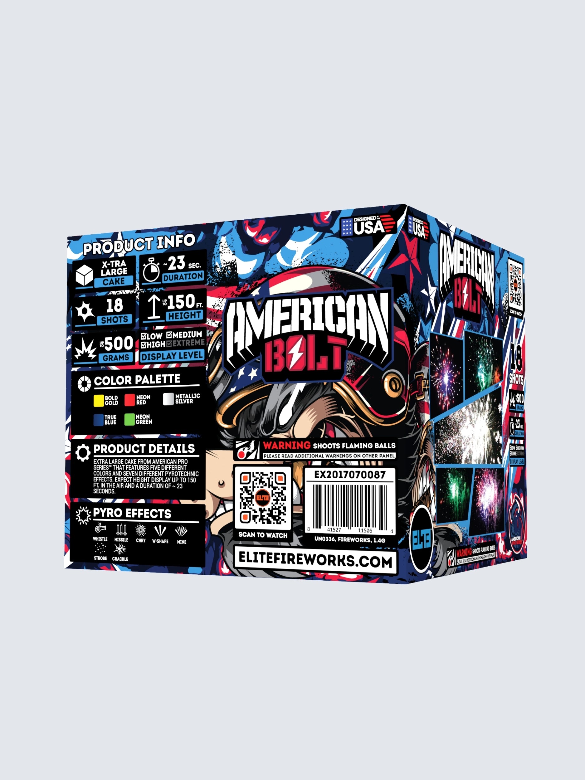 American Bolt™ | 18 Shot Aerial Repeater