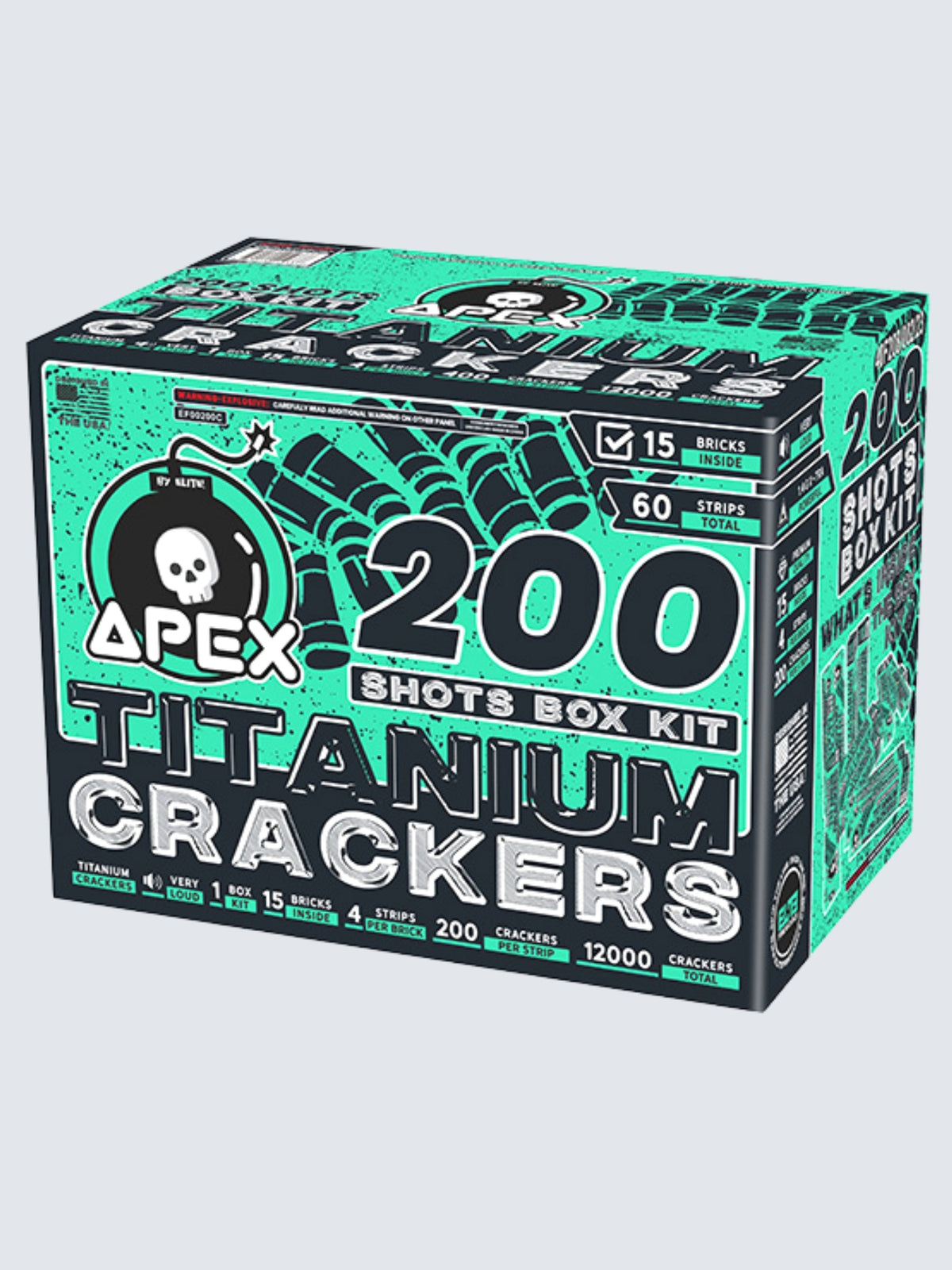 Apex Titanium Crackers™ | 200 Shot Noisemaker by Apex by Elite!™ -Shop Online for Standard Titanium Cracker at Elite Fireworks!