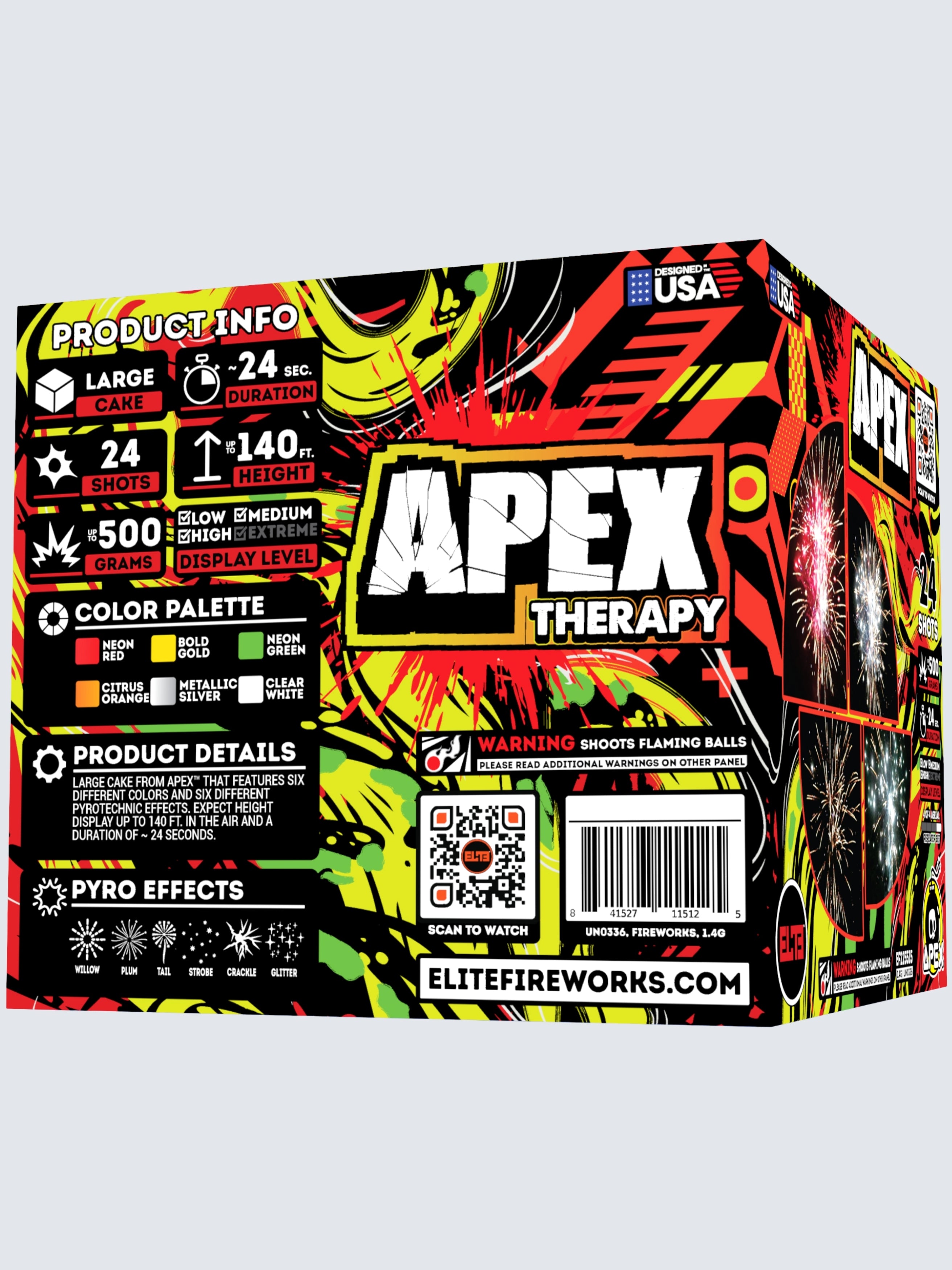 Boom Therapy ™  | 100 Shot Aerial Repeater Box Kit™