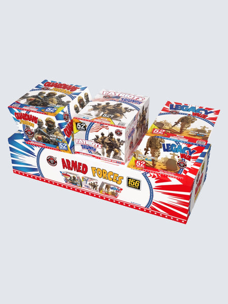 Armed Forces | 156 Shot Aerial Repeater Set at Elite Fireworks