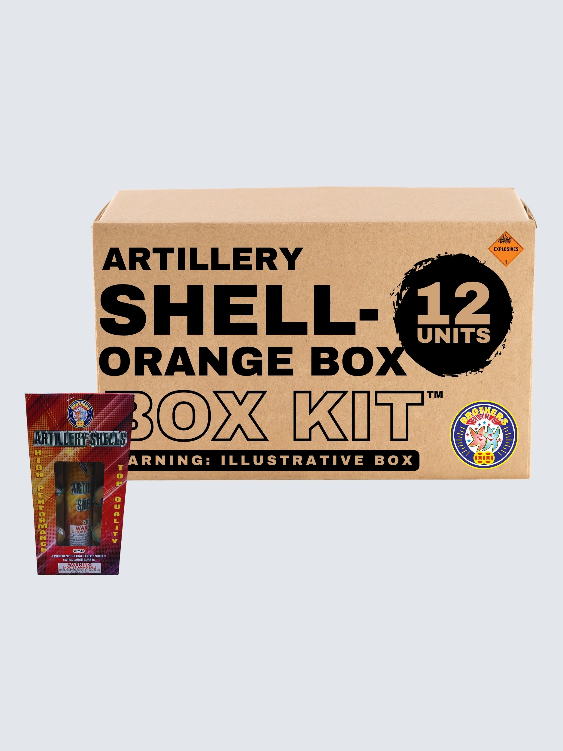 Brothers - Orange Box | 6 Artillery Shell