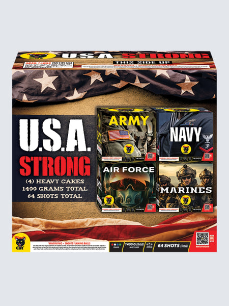 Black Cat USA Strong | 64 Shot Aerial Repeat Set at Elite