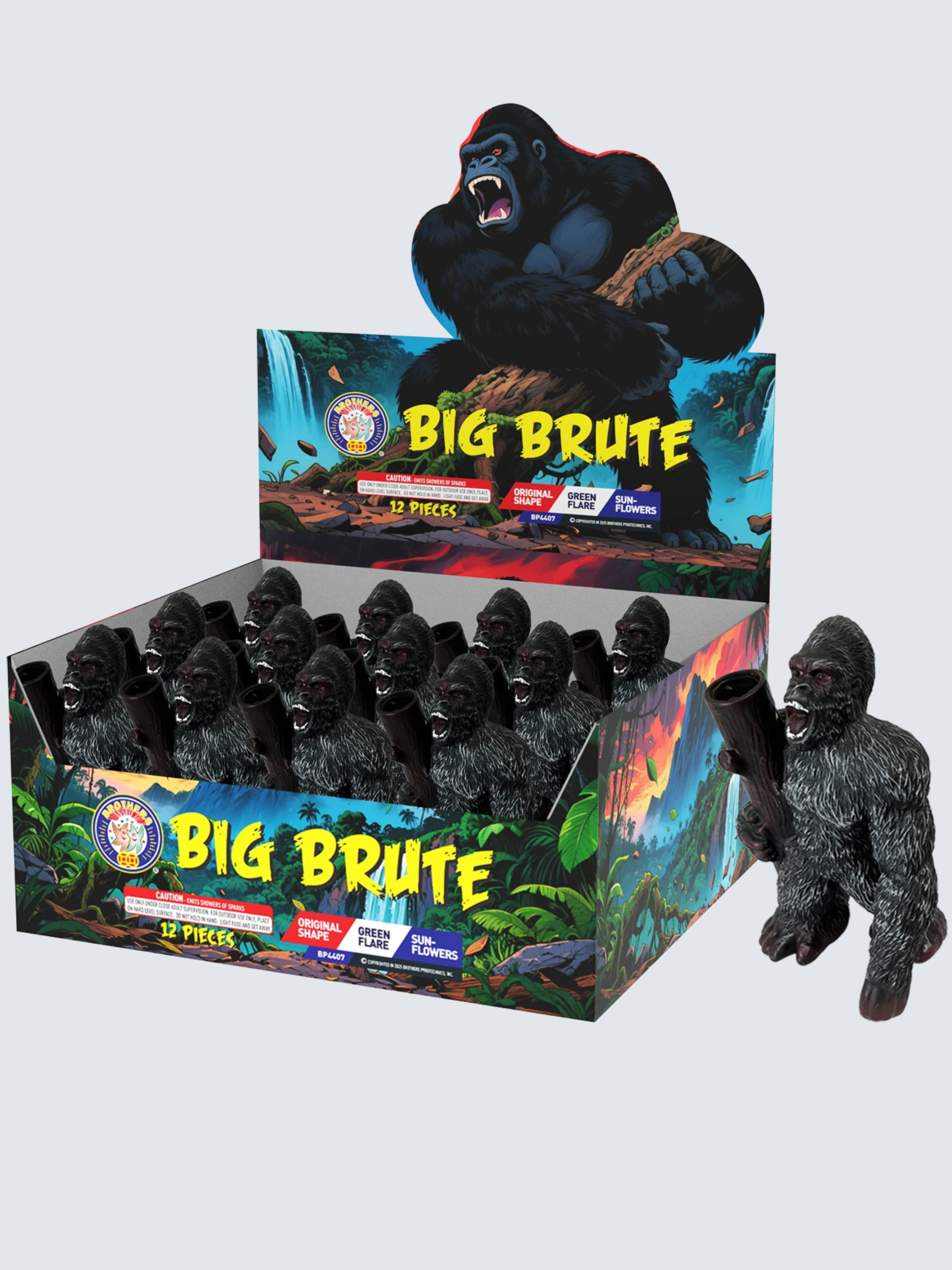 Big Brute | Toylike Plastic Shape Ground Novelty