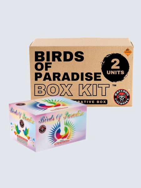 調和ノ天救竜、エニグマスターバックピット、その他セット Birds of Paradise | 42 Shot Aerial Repeater at Elite Fireworks