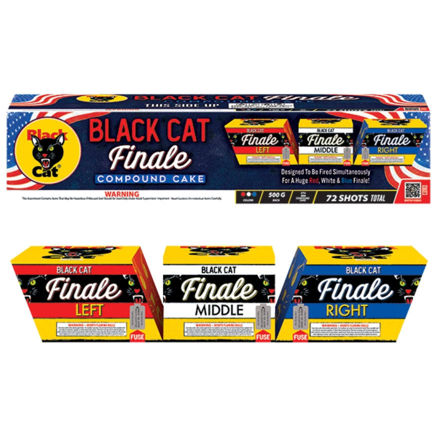 Black Cat Finale | 72 Shot Aerial Repeater Set