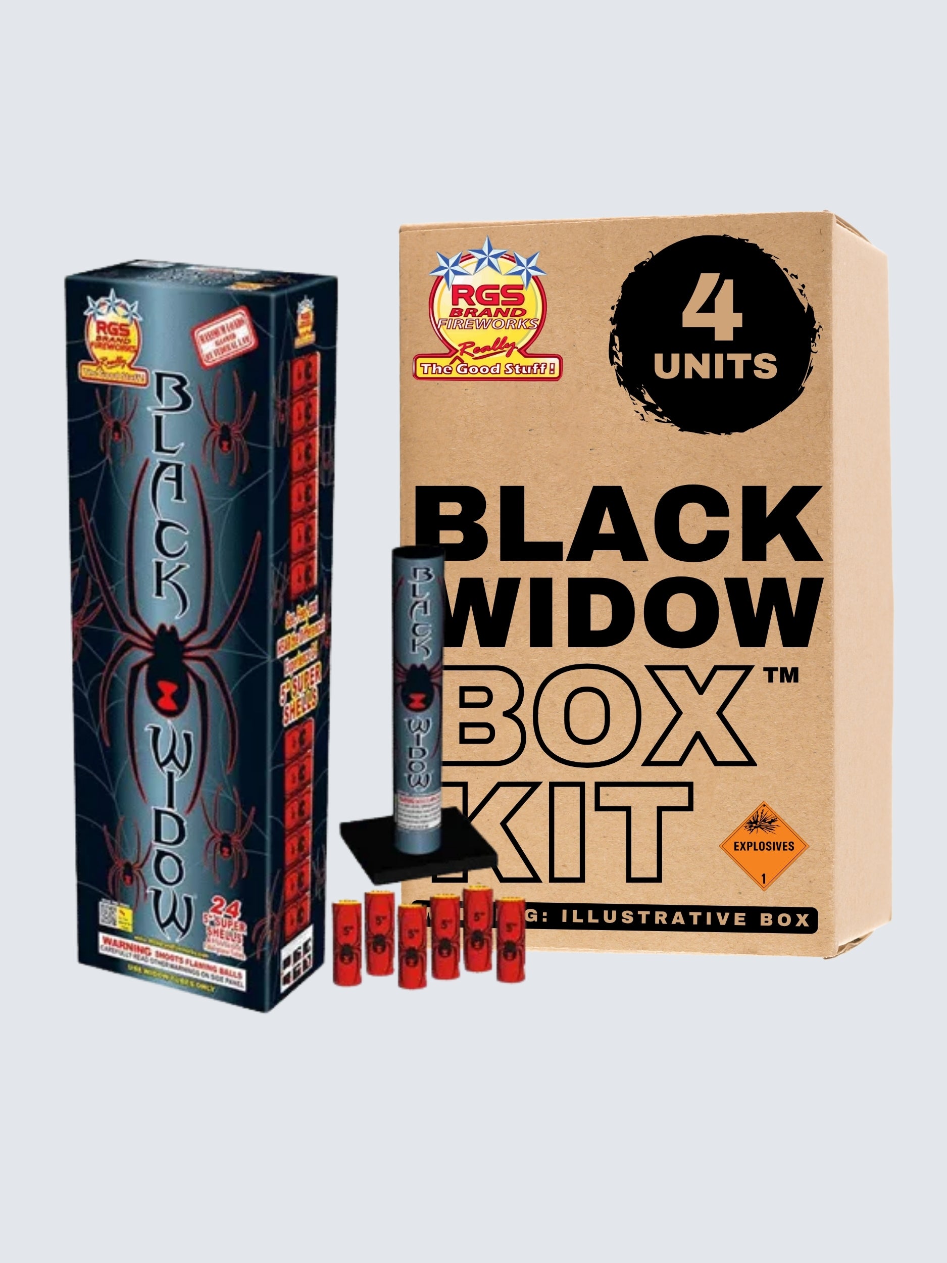 Black Widow 5" | 24 Artillery Shell
