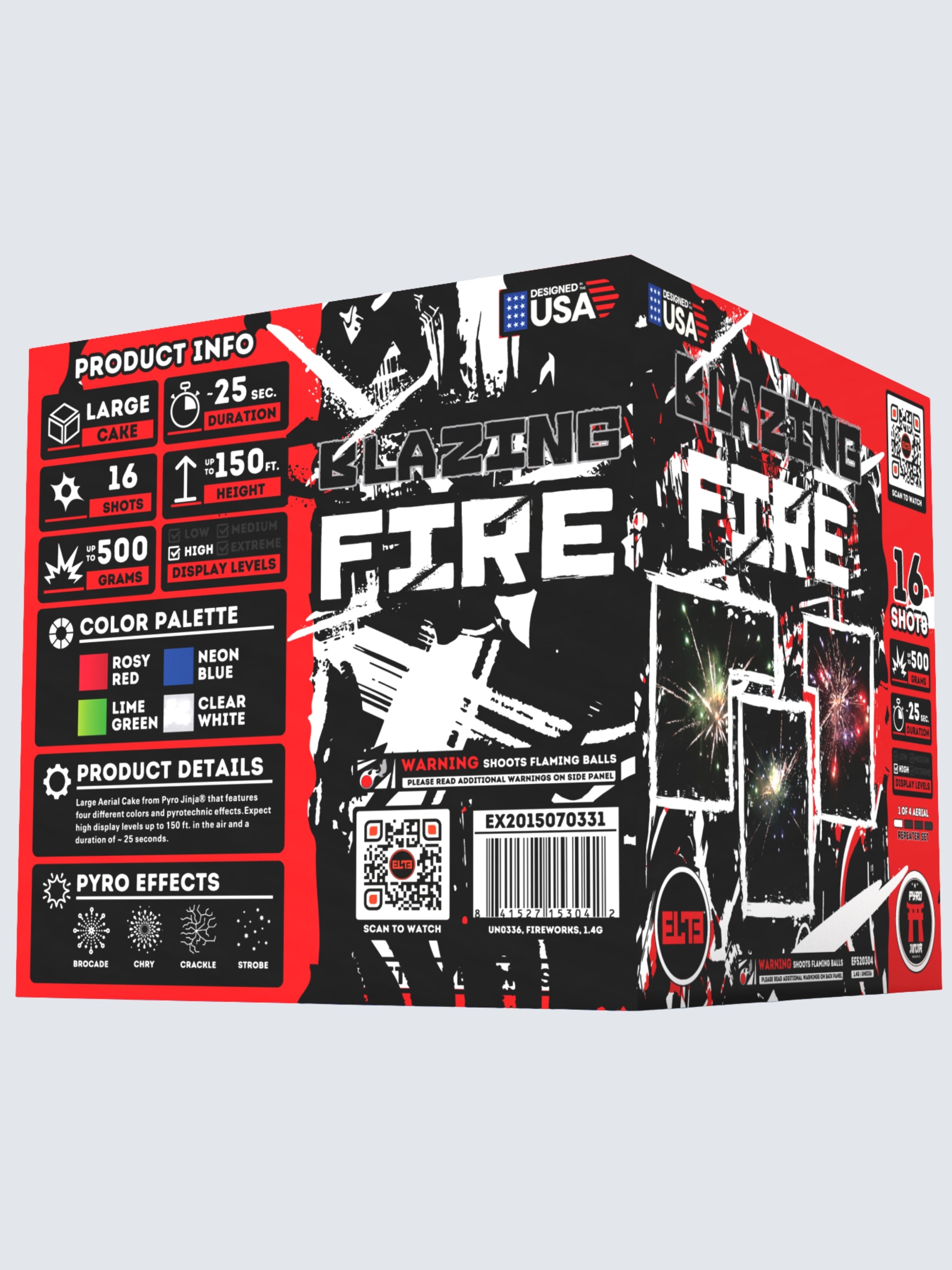 The Elements™ | 71 Shot Aerial Repeater Set at Elite Fireworks