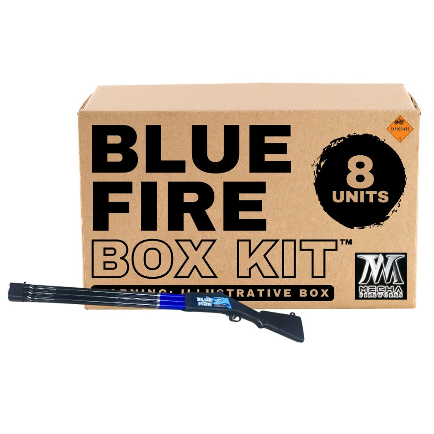 Blue Fire | 144 Shot Barrage Candle