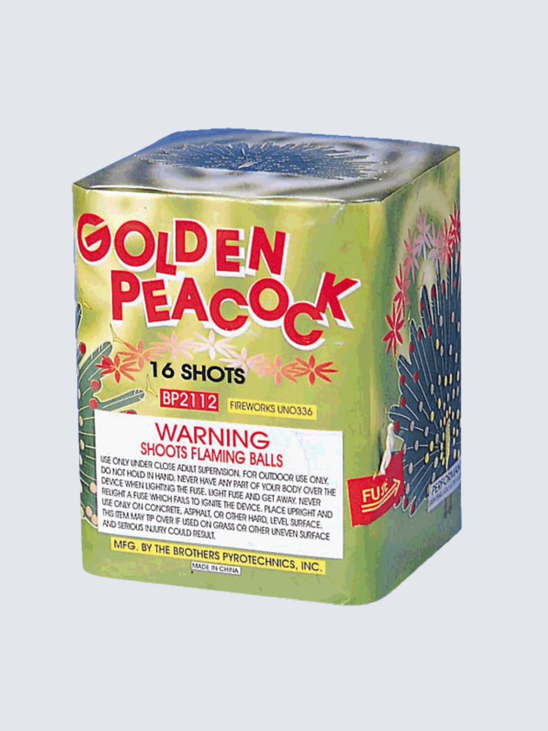 Brother's Golden Peacock | 16 Shot Aerial Repeater