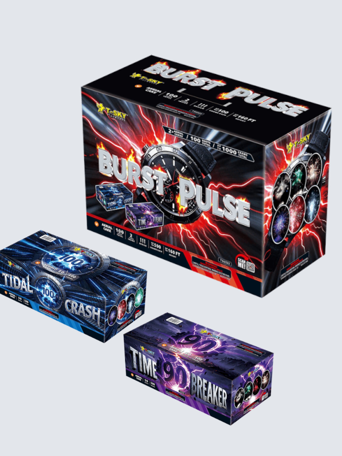 Burst Pulse | 200 Shot Aerial Repeater Box Kit™