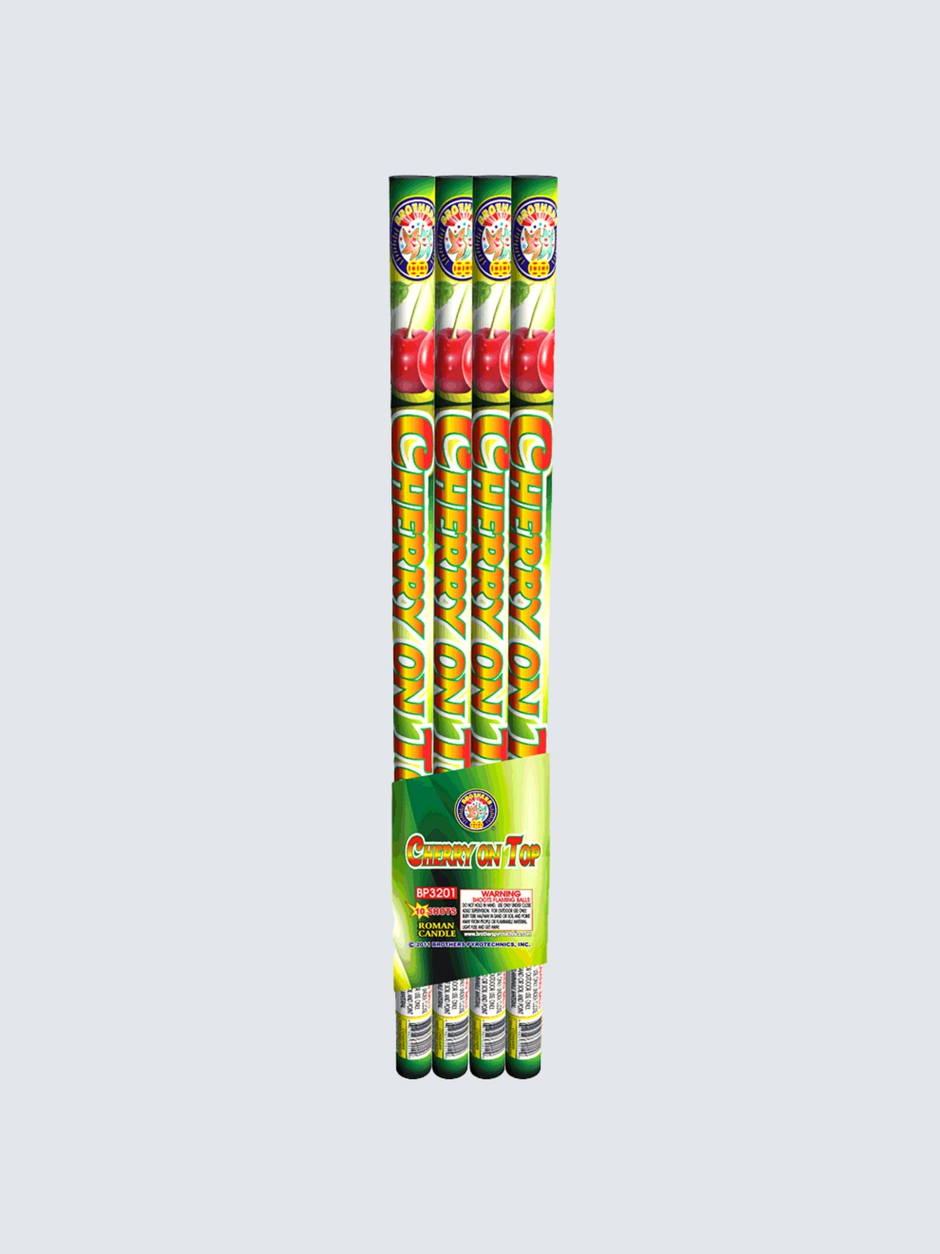 Cherry On Top | 10 Shot Roman Candle