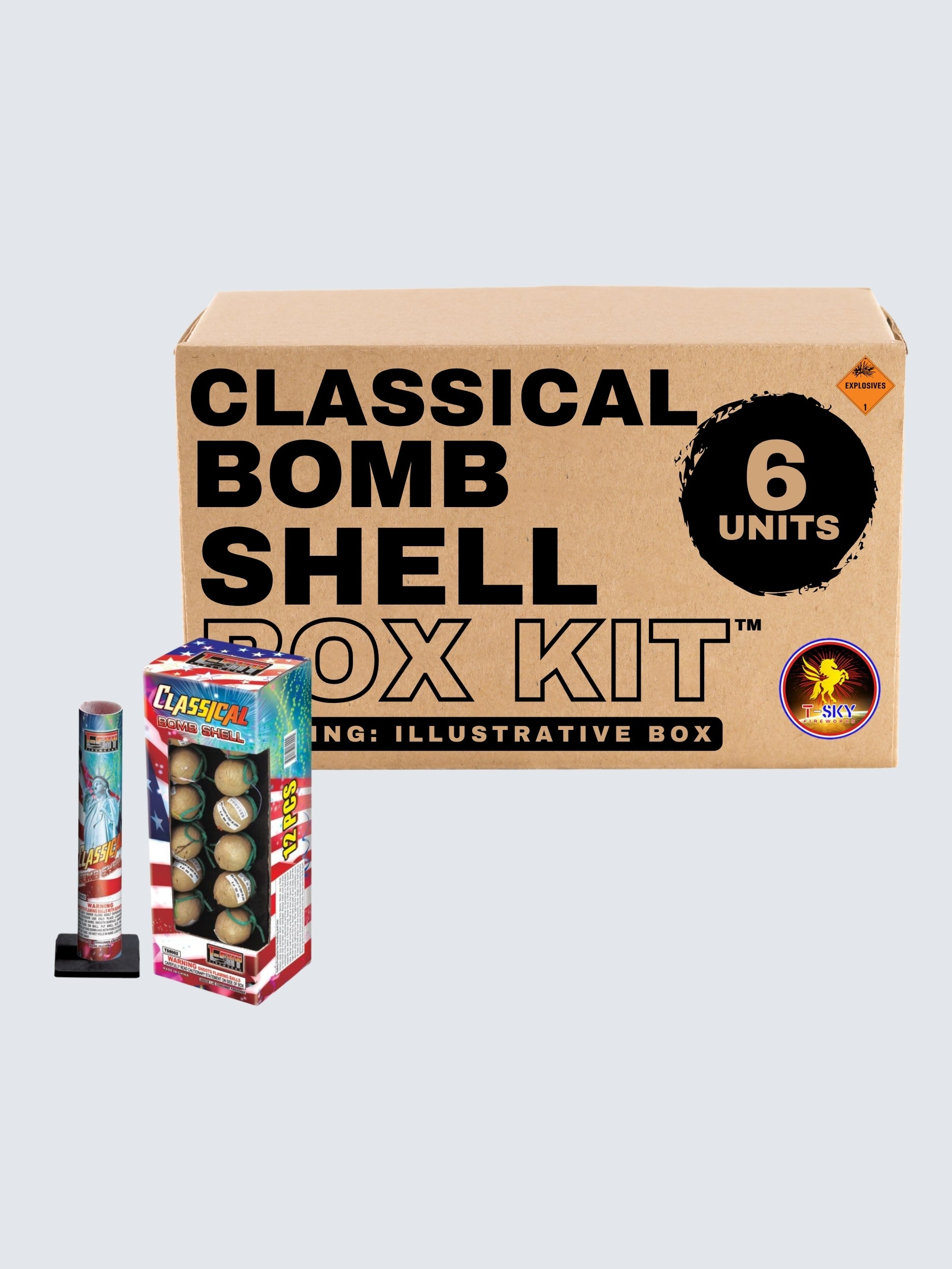 Classical Bomb Shell | 12 Artillery Shell