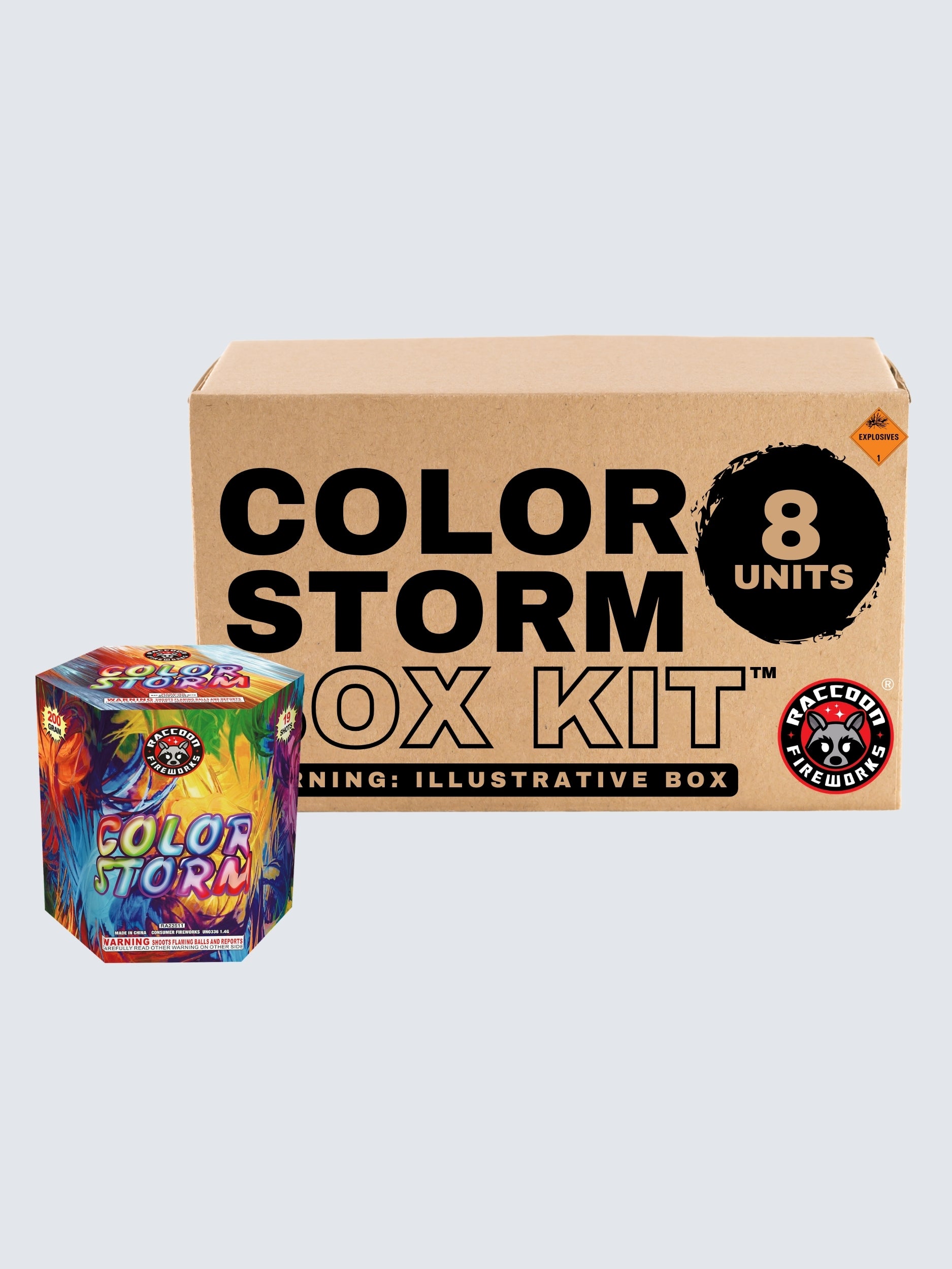 Color Storm | 19 Shot Aerial Repeater