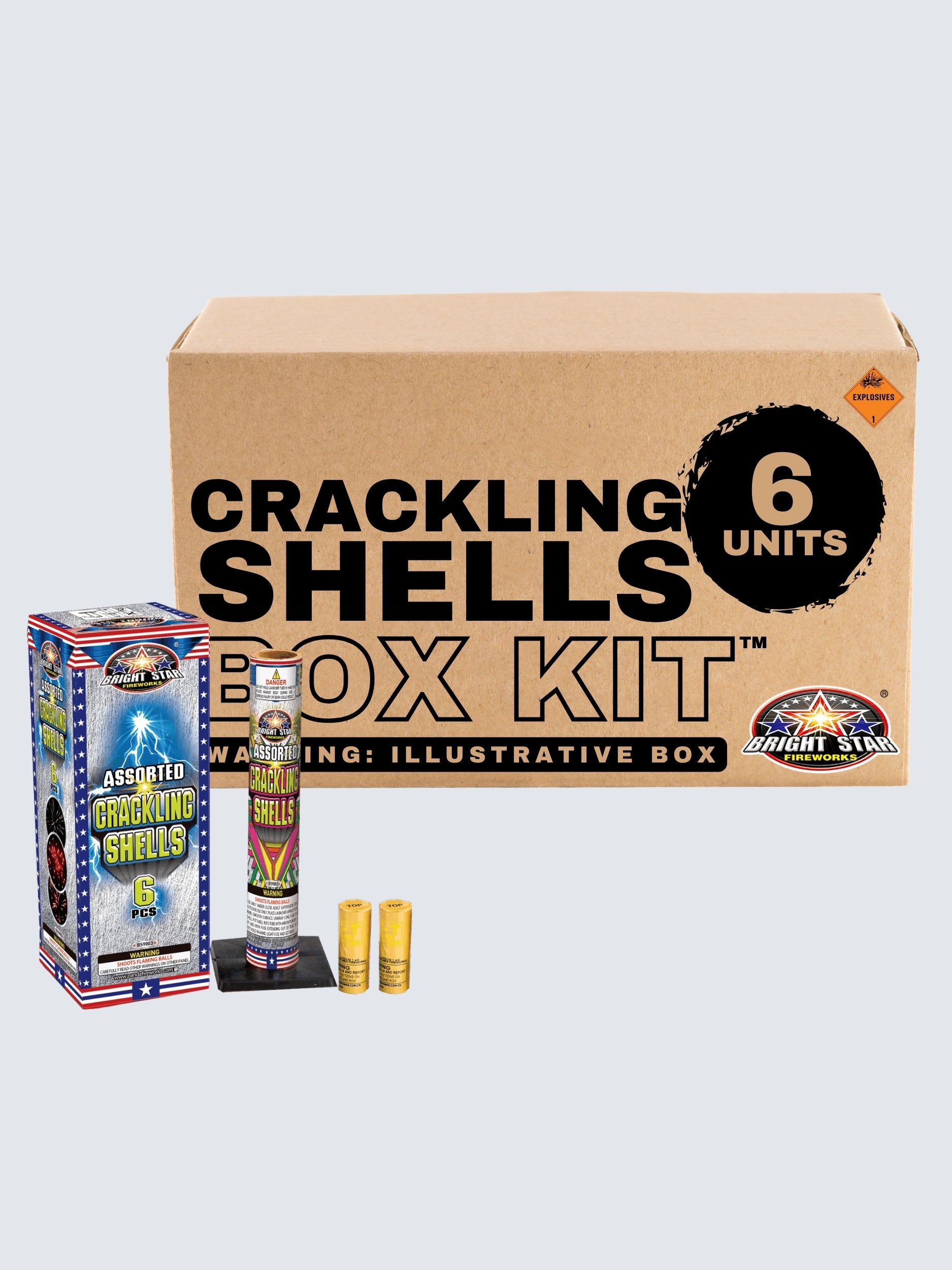 Crackling Shells | 6 Artillery Shell