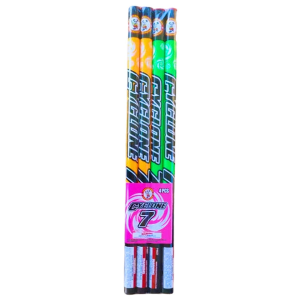 Cyclone 7 | 7 Shot Barrage Candle