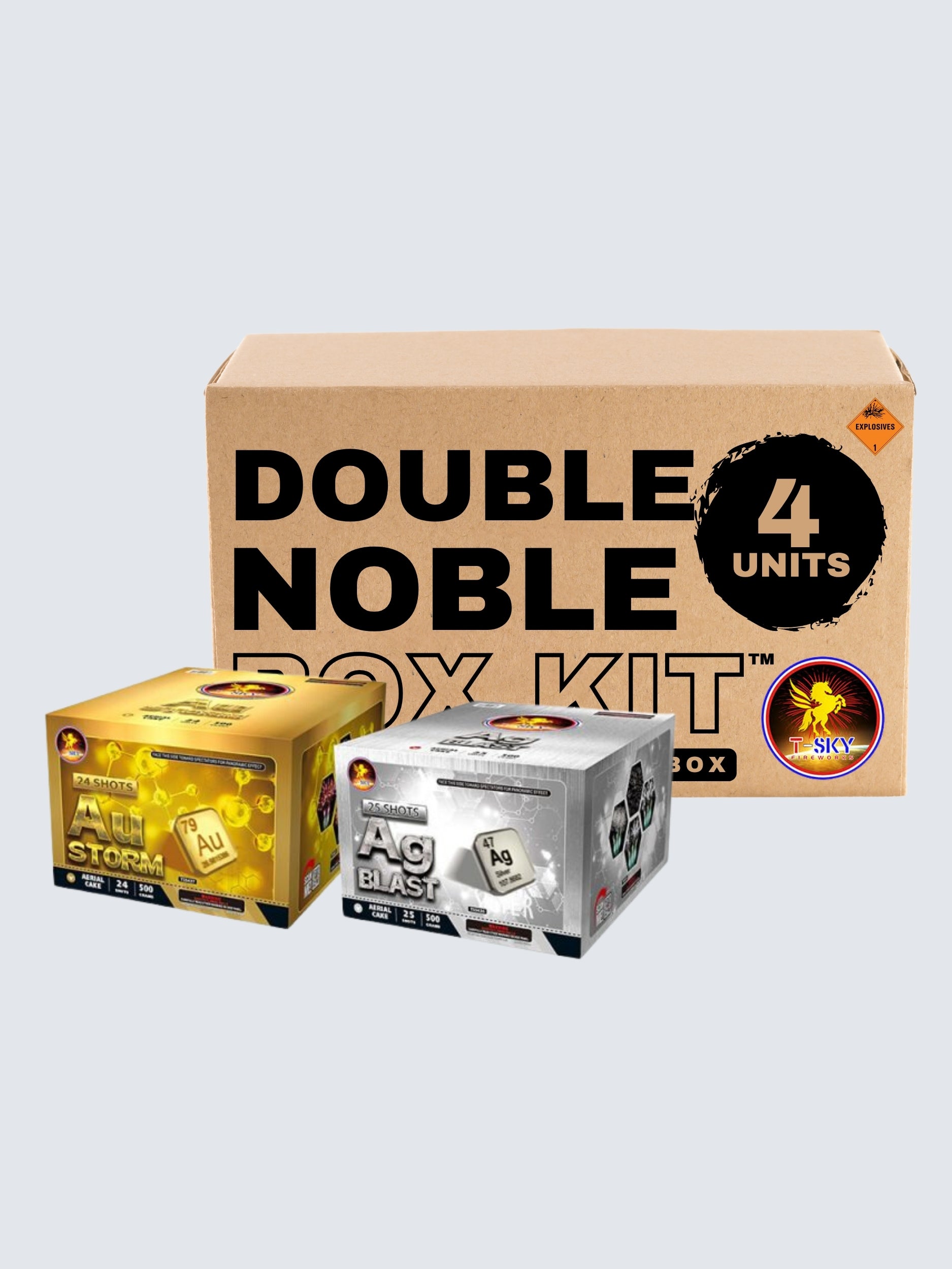 Double Noble | 196 Shot Aerial Repeater Box Kit™