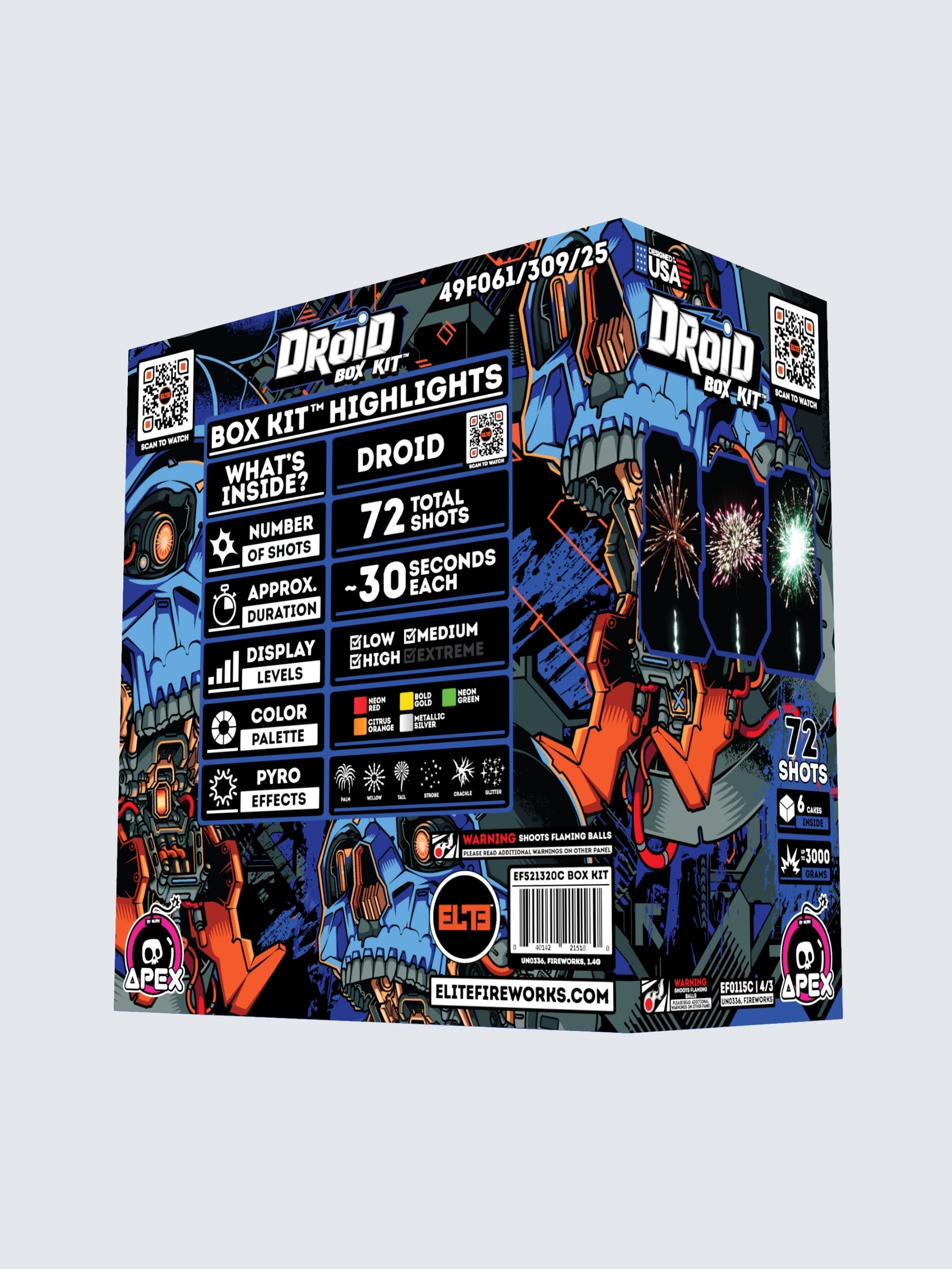 Droid™ | 12 Shot Aerial Repeater