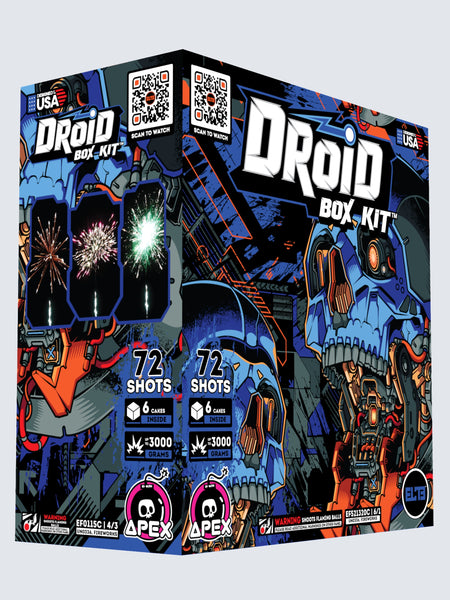 Droid ™ | 12 Shot Aerial Repeater at Elite Fireworks – ELITE