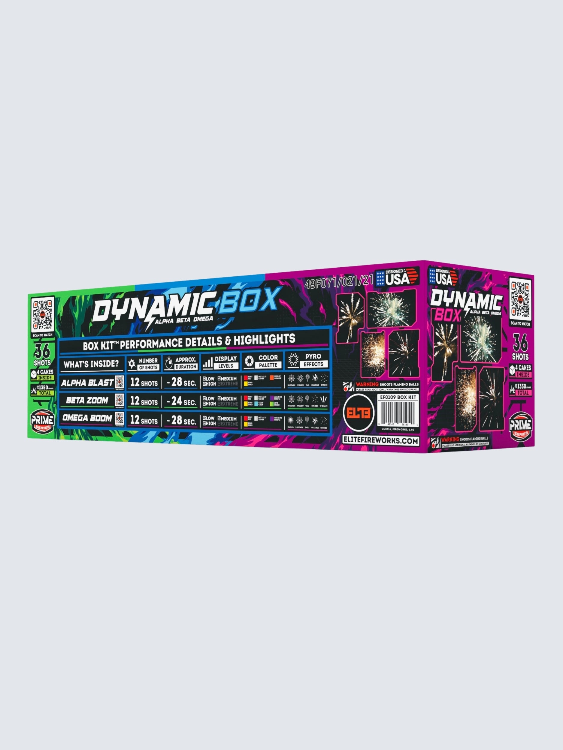 Dynamic Box™｜36 Shot Aerial Repeater Box Kit™