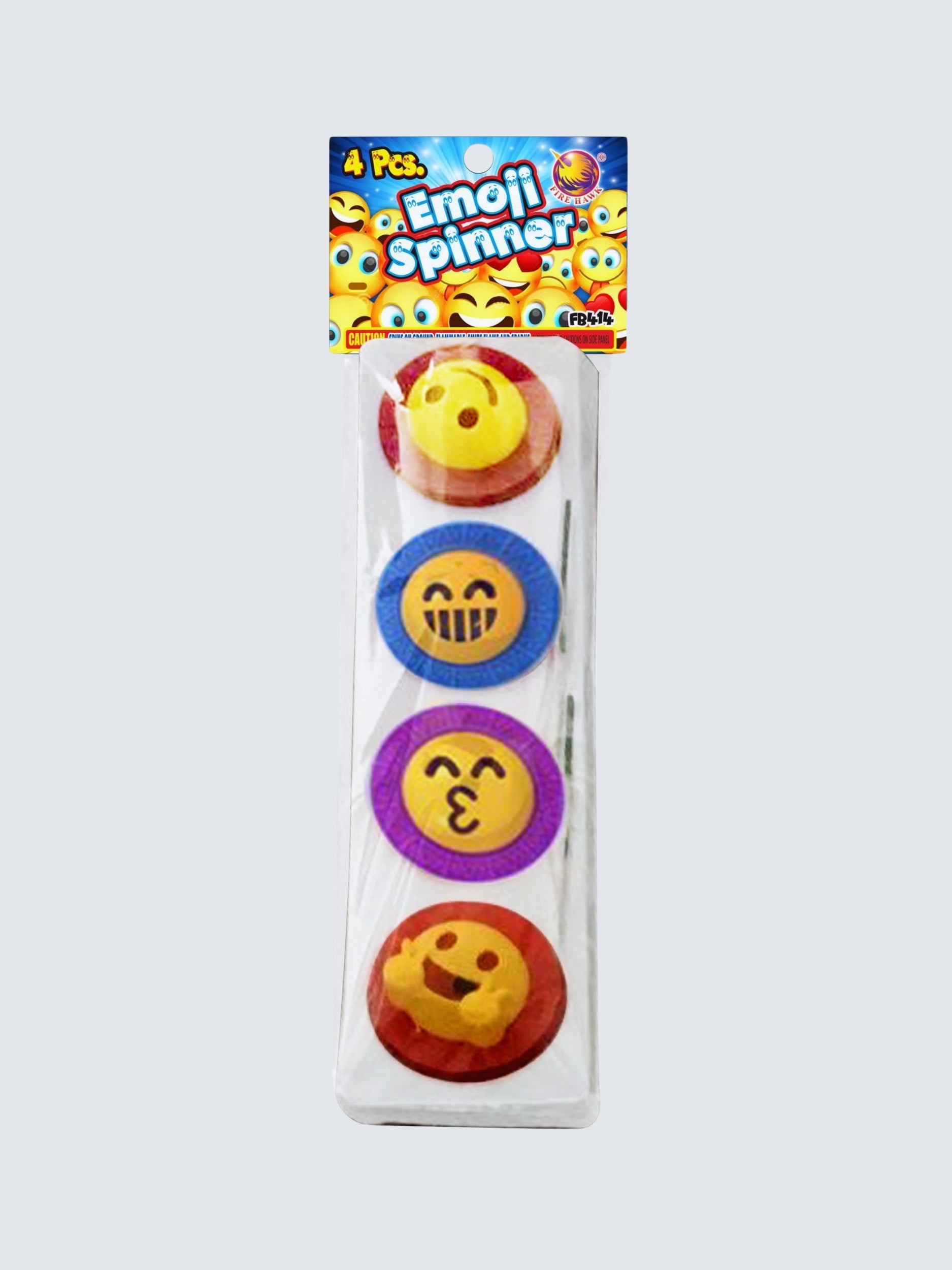 Emoji Spinner | Daytime Rapid Plastic Spinning Ground Novelty
