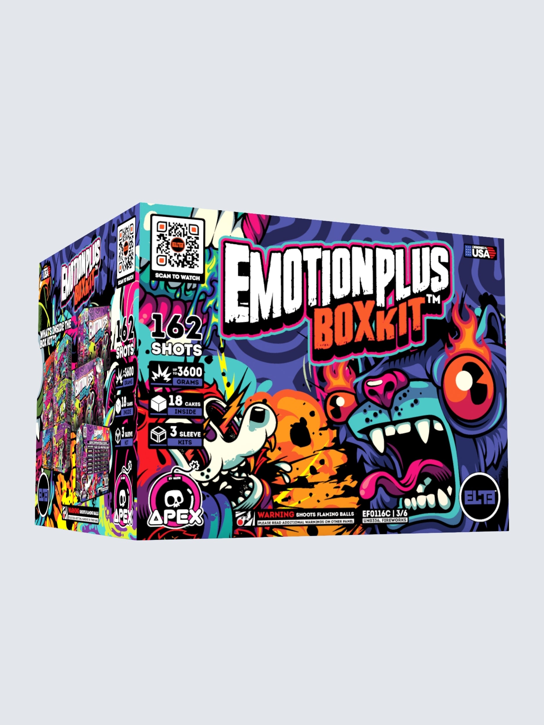 EmotionPlus™ | 9 Shot Aerial Repeater at Elite Fireworks – ELITE