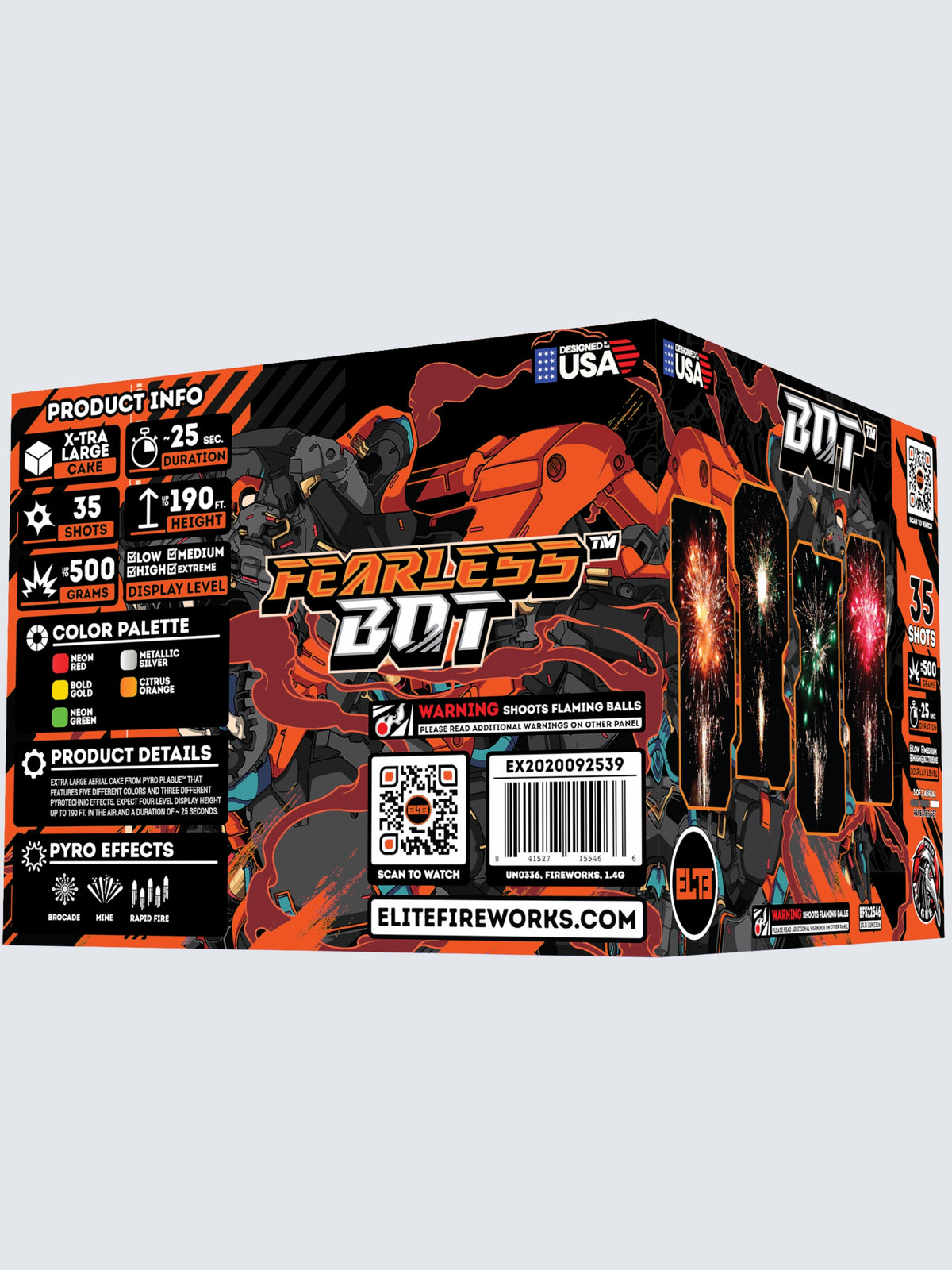 Cyborg™ Mania | 96 Shot Aerial Repeater Box Kit™