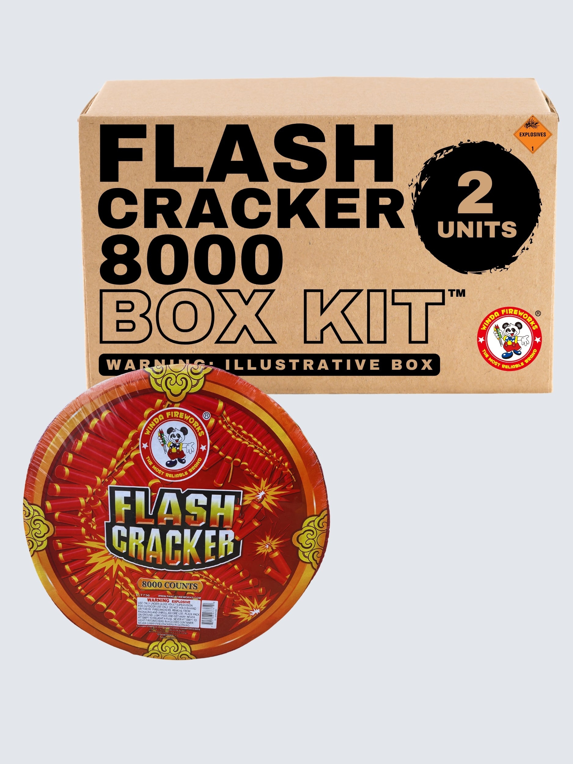 Flash Crackers 8000 | 8000 Shot Noisemaker