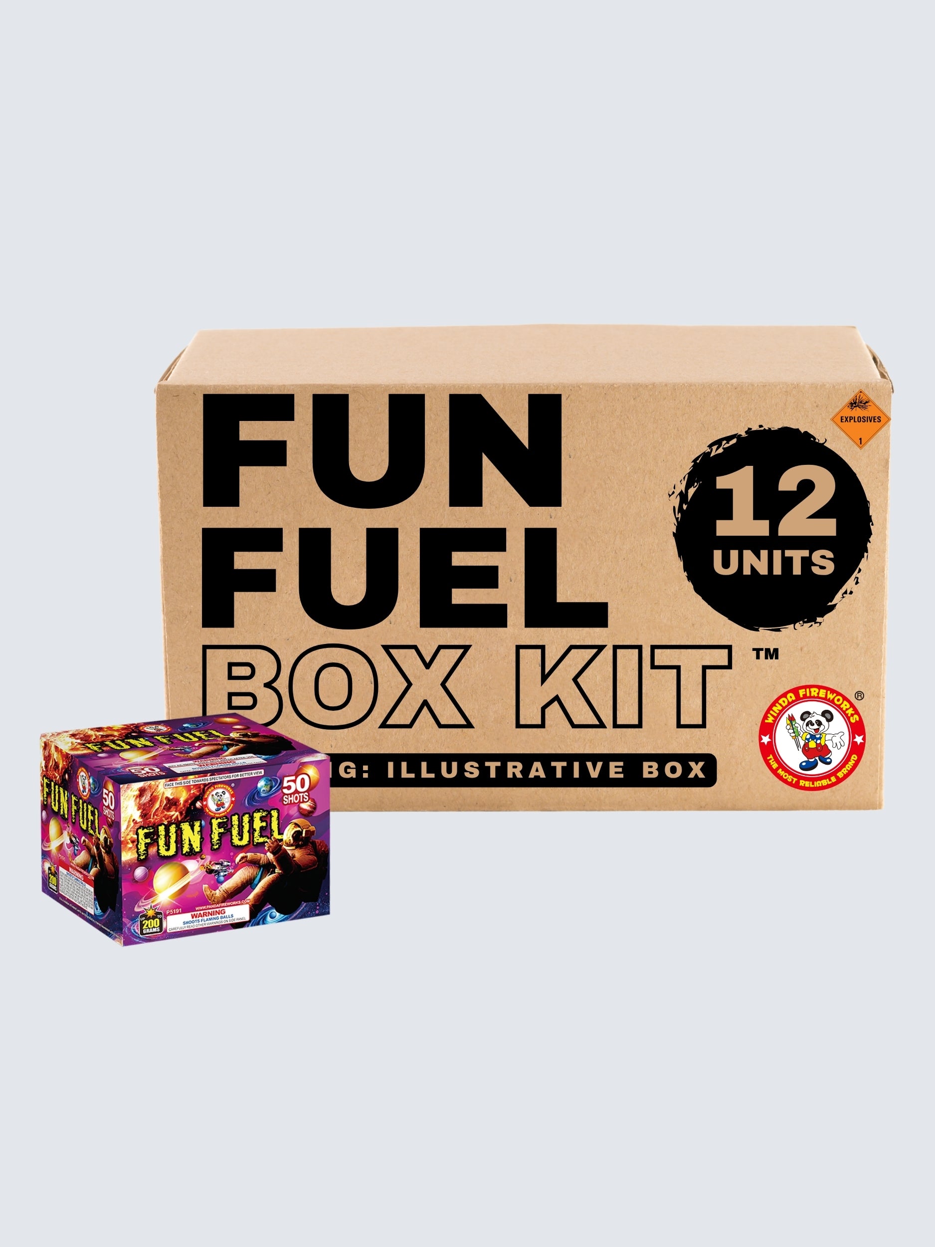 Fun Fuel | 50 Shot Aerial Repeater