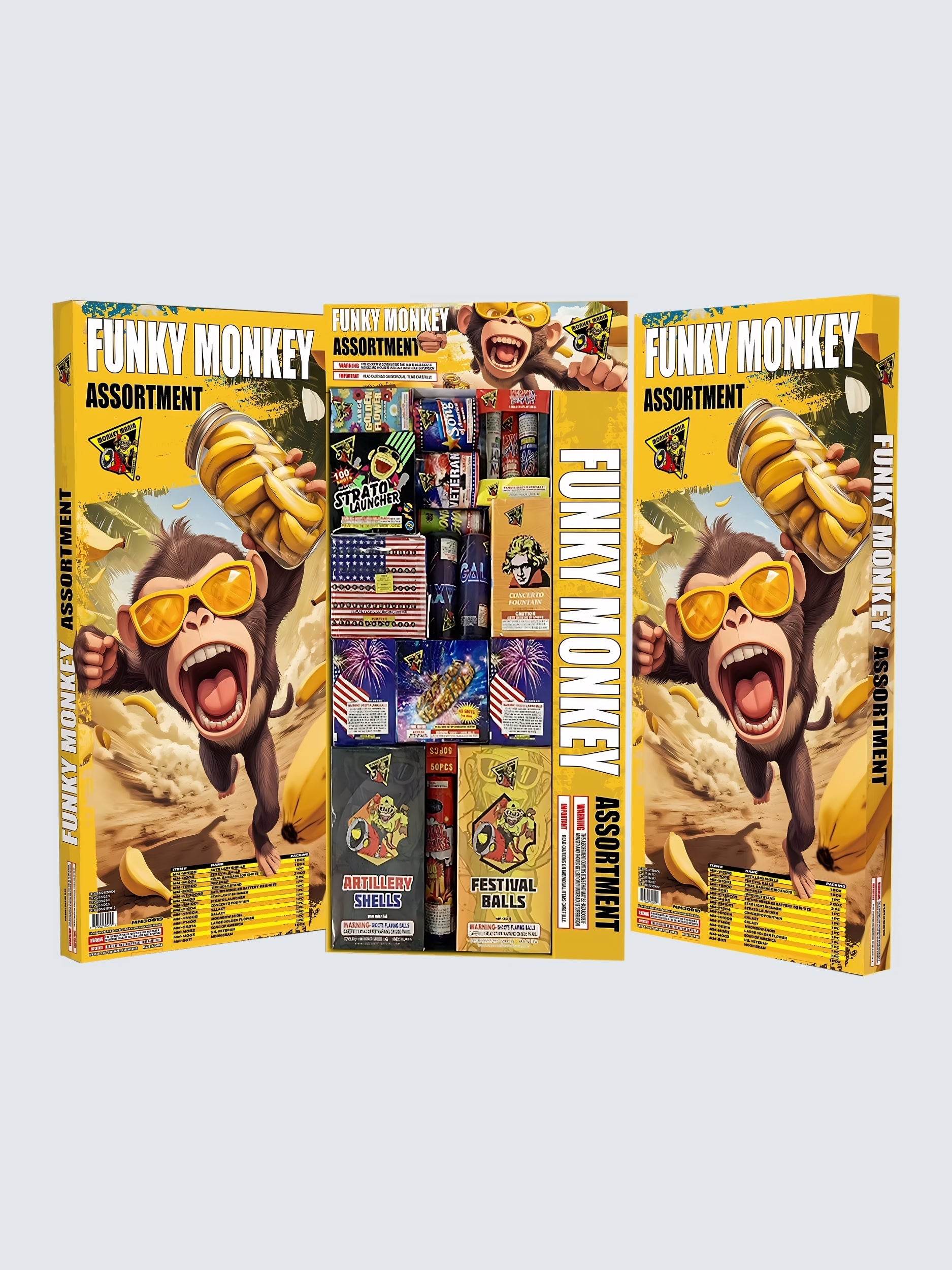 Funky Monkey Assortment | Ground Mix Variety Assortment at Elite