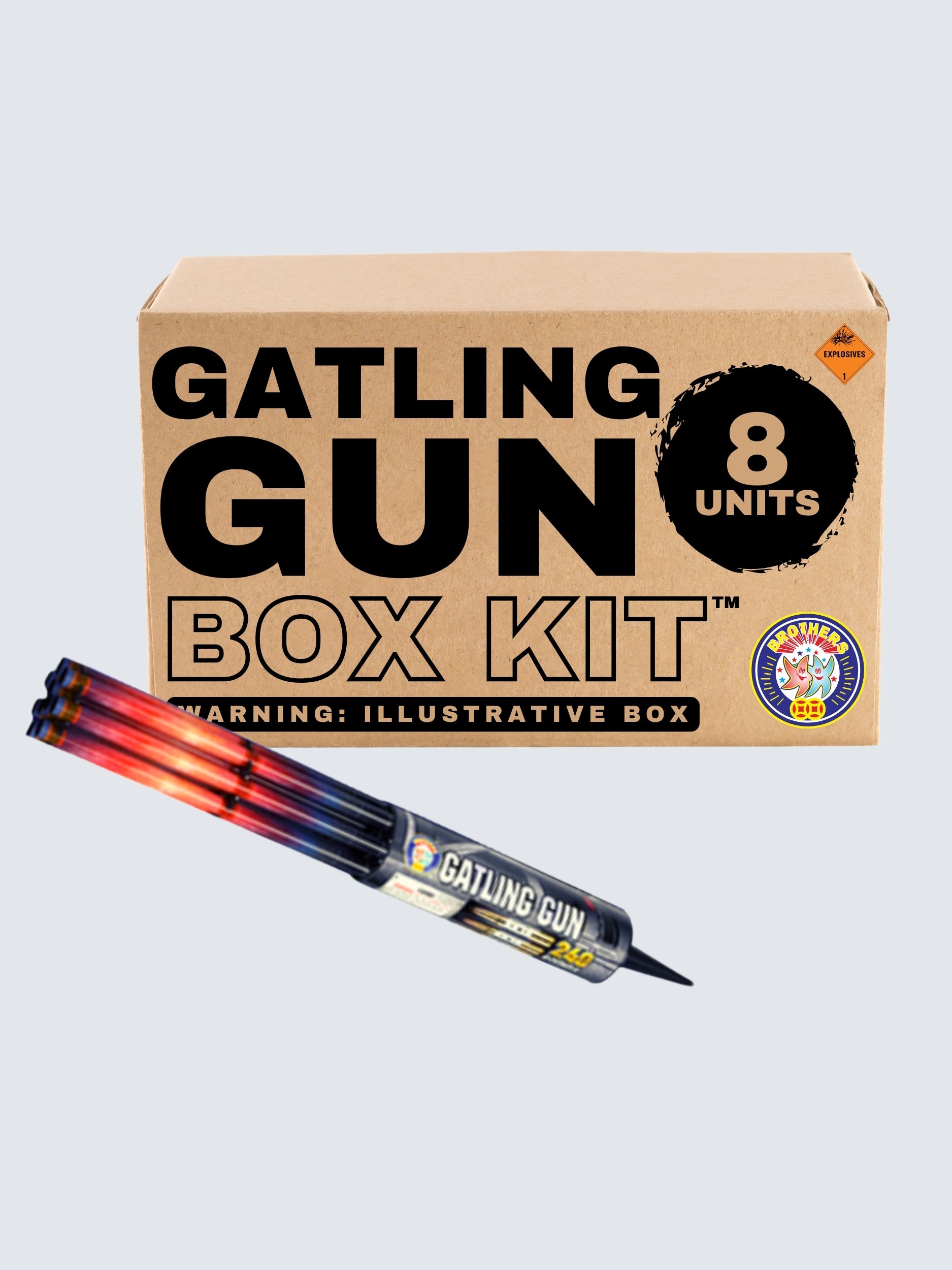 Gatling Gun | 240 Shot Roman Candle