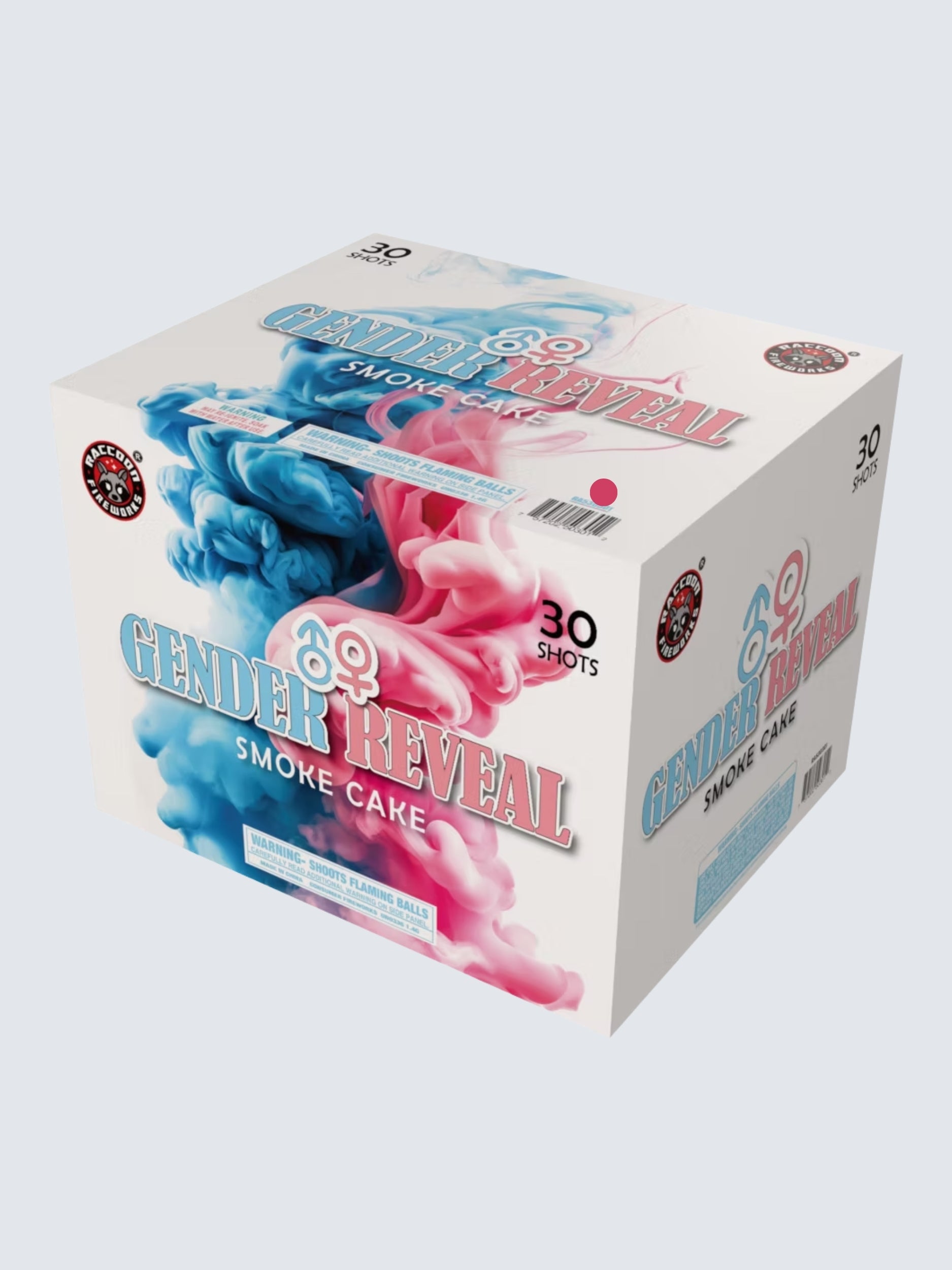 Gender Reveal Smoke Cake | 30 Shot Aerial Repeater
