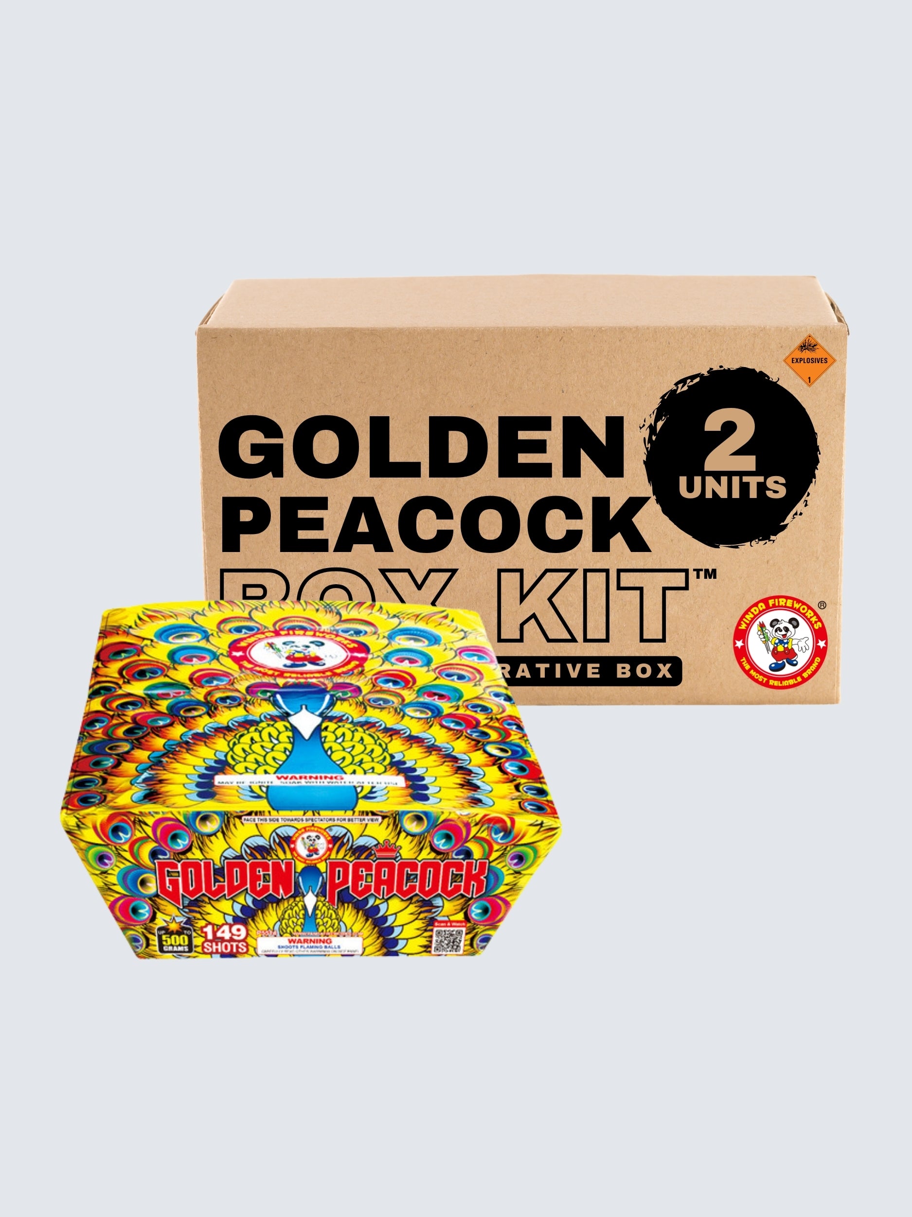 Golden Peacock | 149 Shot Aerial Repeater