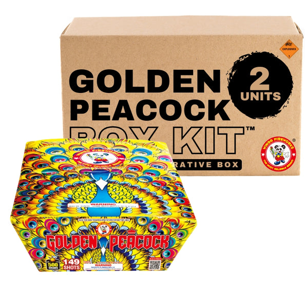 Golden Peacock | 149 Shot Aerial Repeater