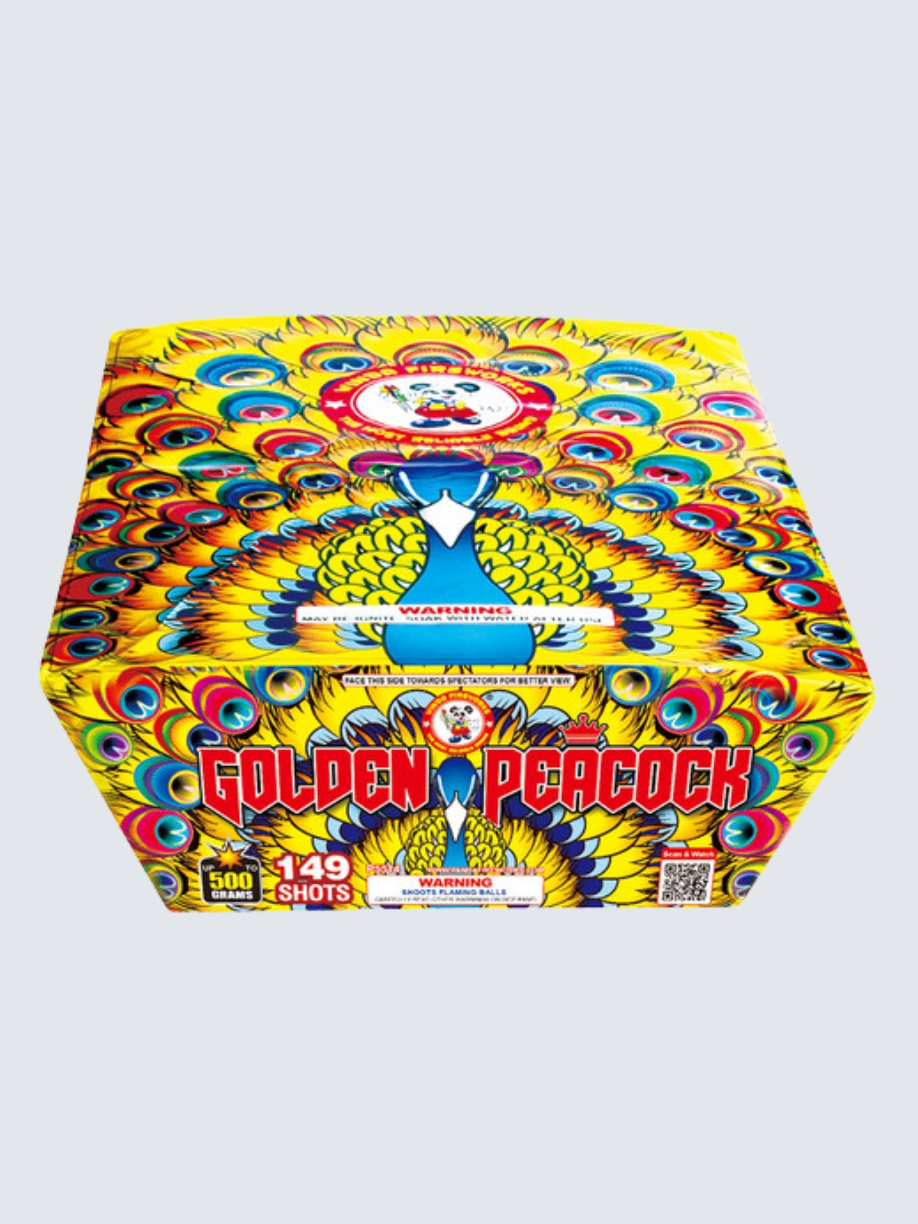 Golden Peacock | 149 Shot Aerial Repeater