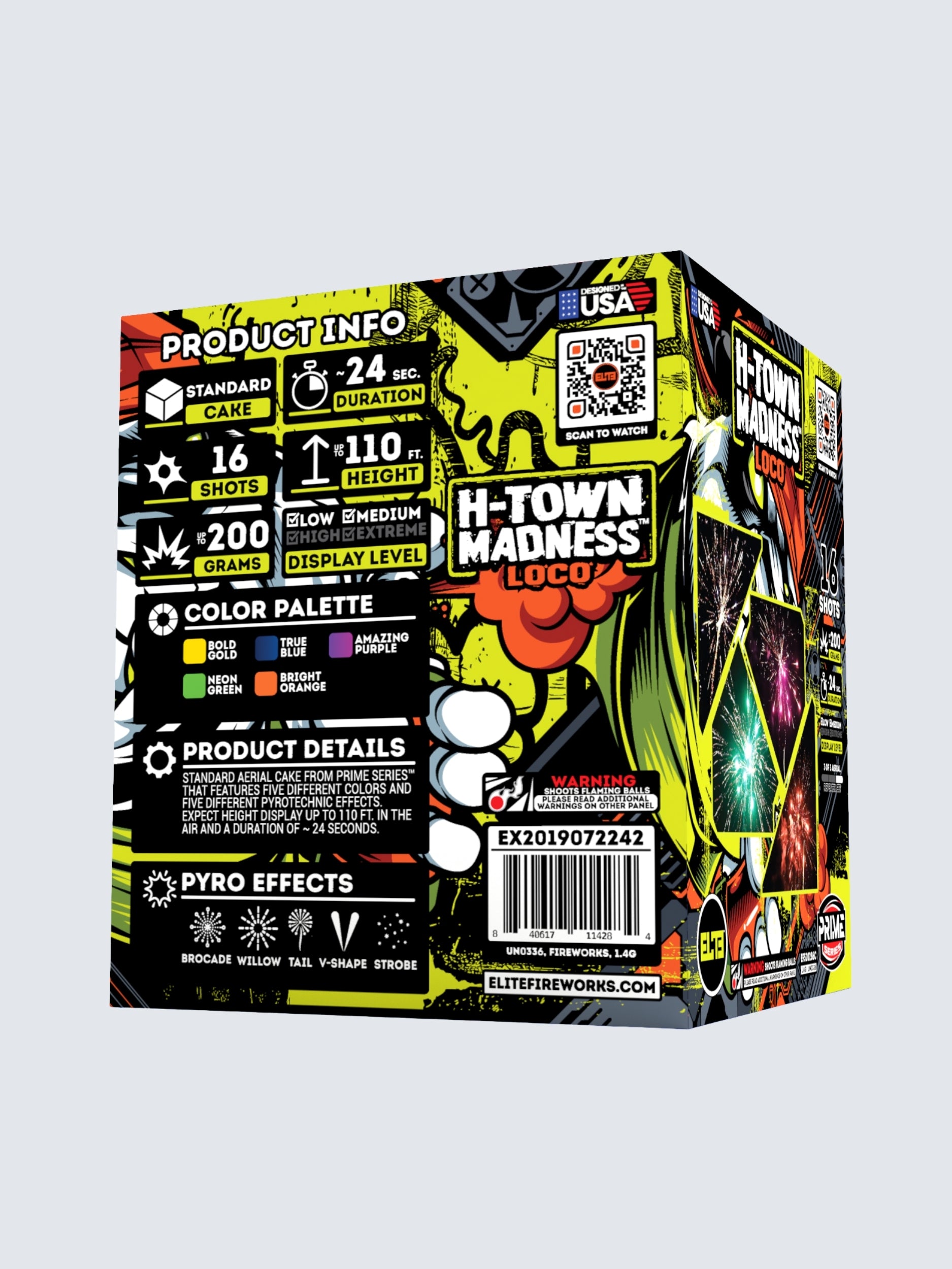 H-Town Madness™ | 16 Shot Aerial Repeater at Elite Fireworks