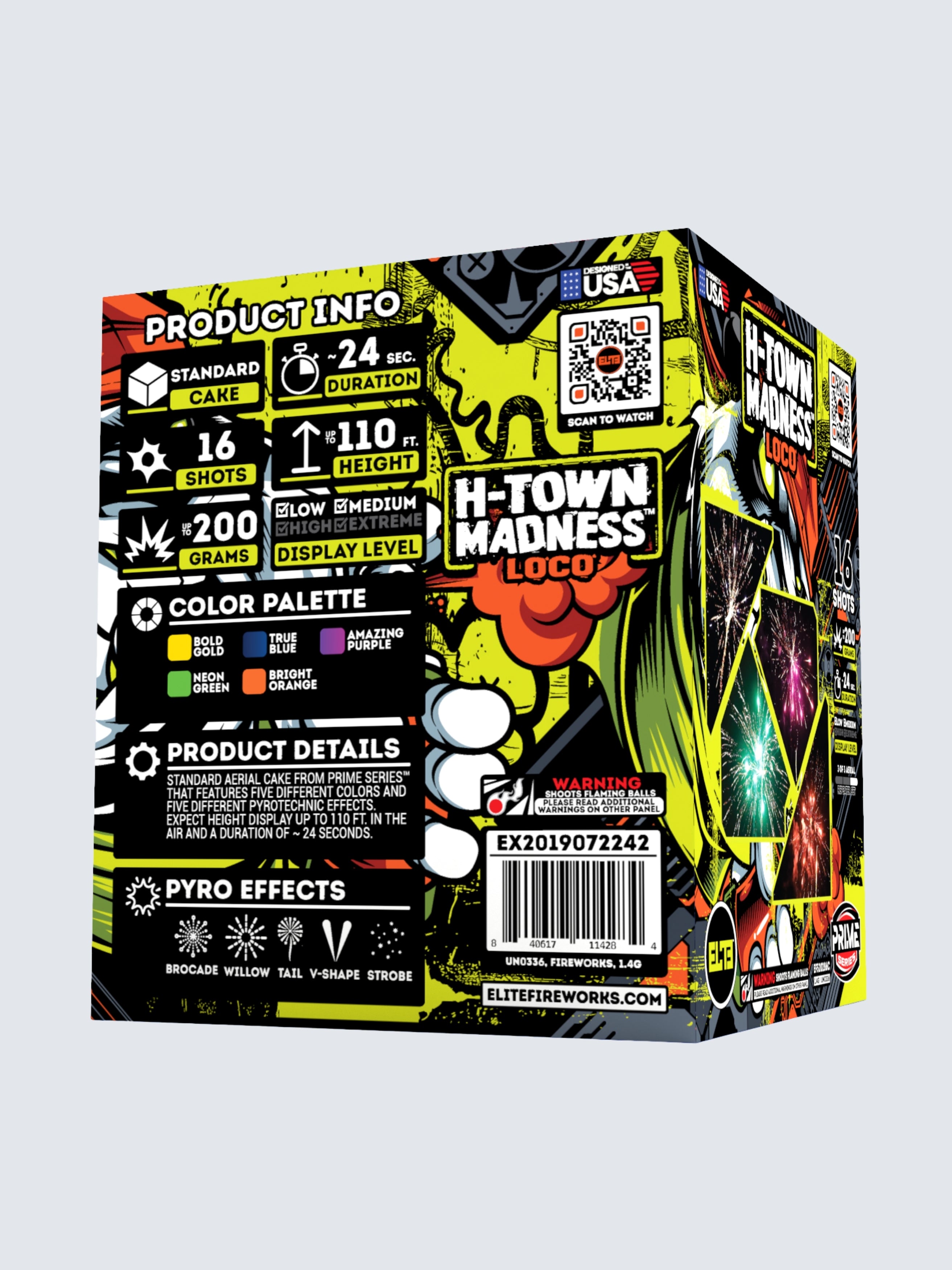 H-Town Madness™ | 16 Shot Aerial Repeater at Elite Fireworks
