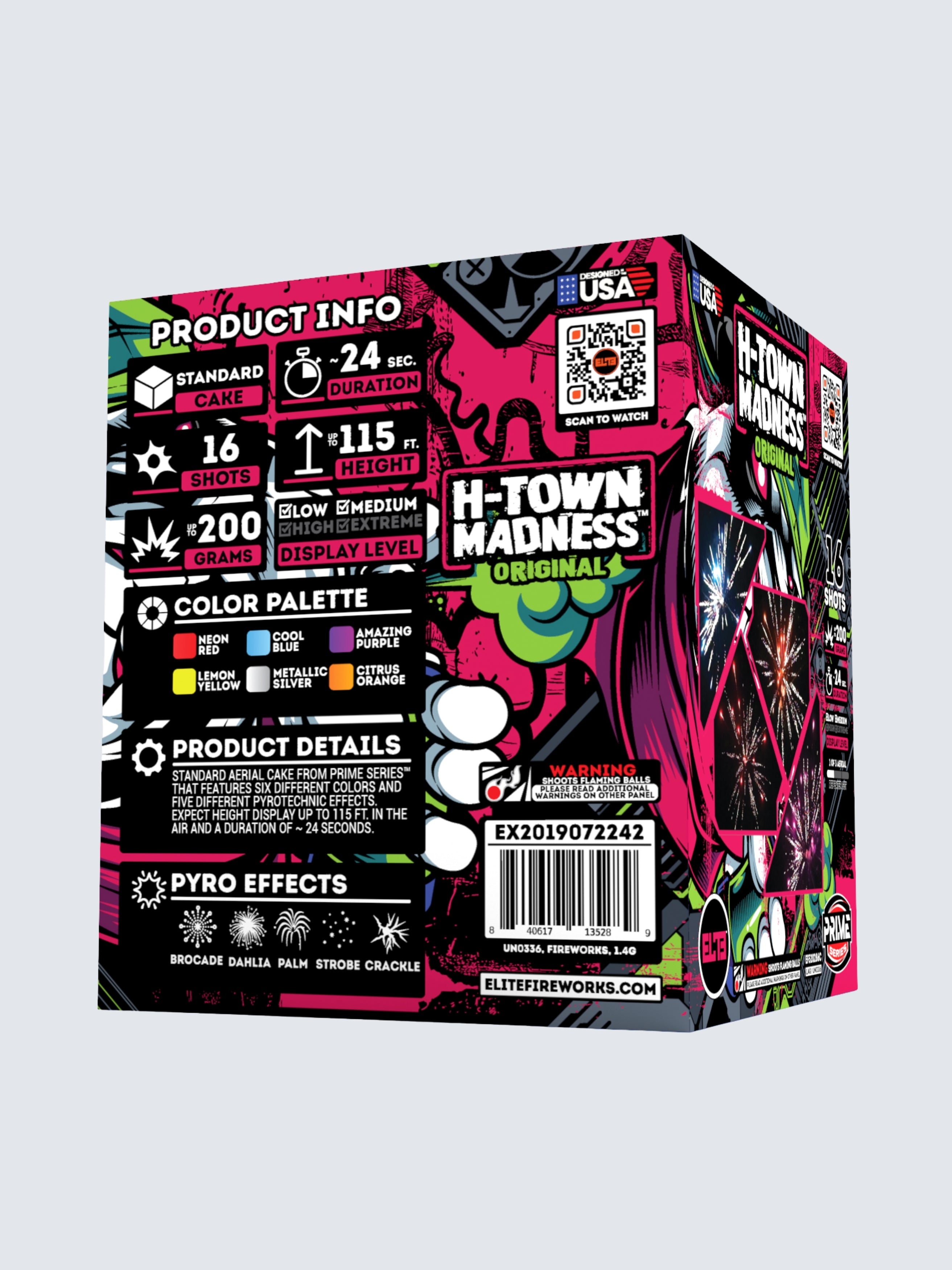H-Town Madness™ | 16 Shot Aerial Repeater at Elite Fireworks
