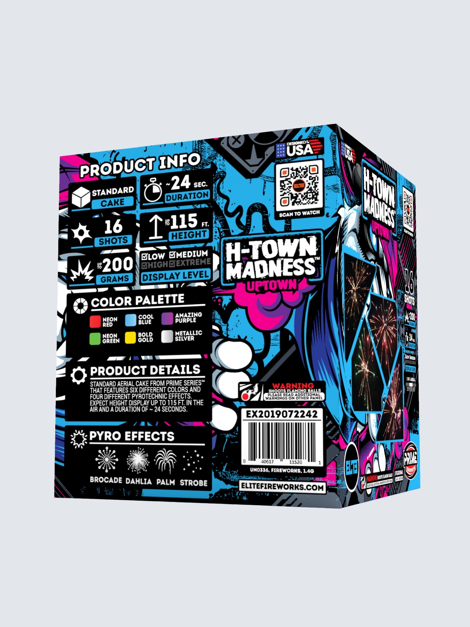 H-Town Madness™ | 16 Shot Aerial Repeater at Elite Fireworks