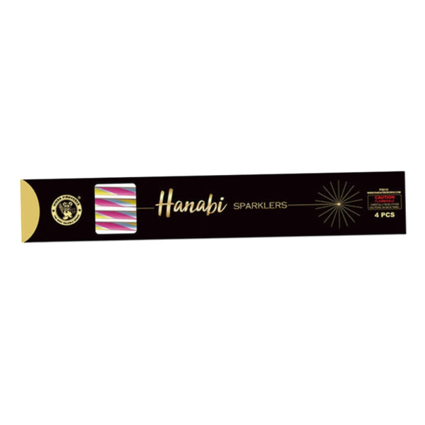 Hanabi Sparklers | 24 Inch Gold Bamboo Handheld Sparkler