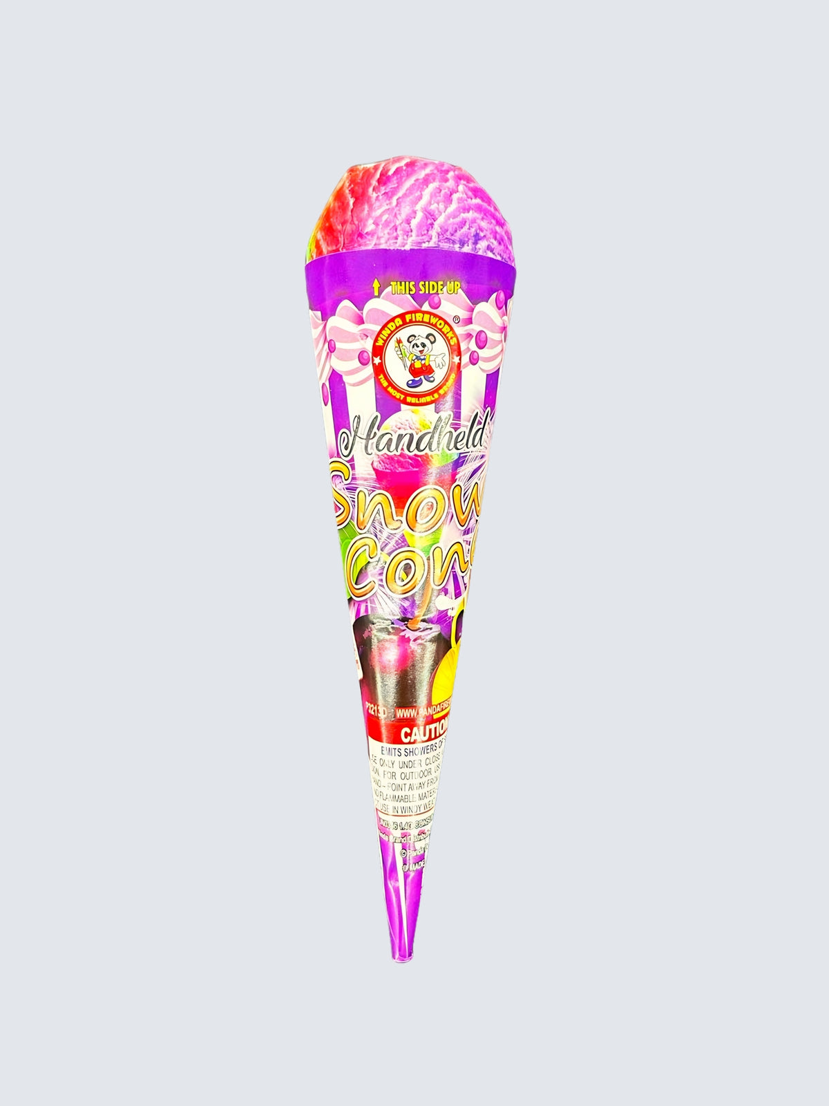 Handheld Snow Cone | Standard Handheld Fountain Spur™ by Winda Fireworks -Shop Online for Standard Novelty at Elite Fireworks!