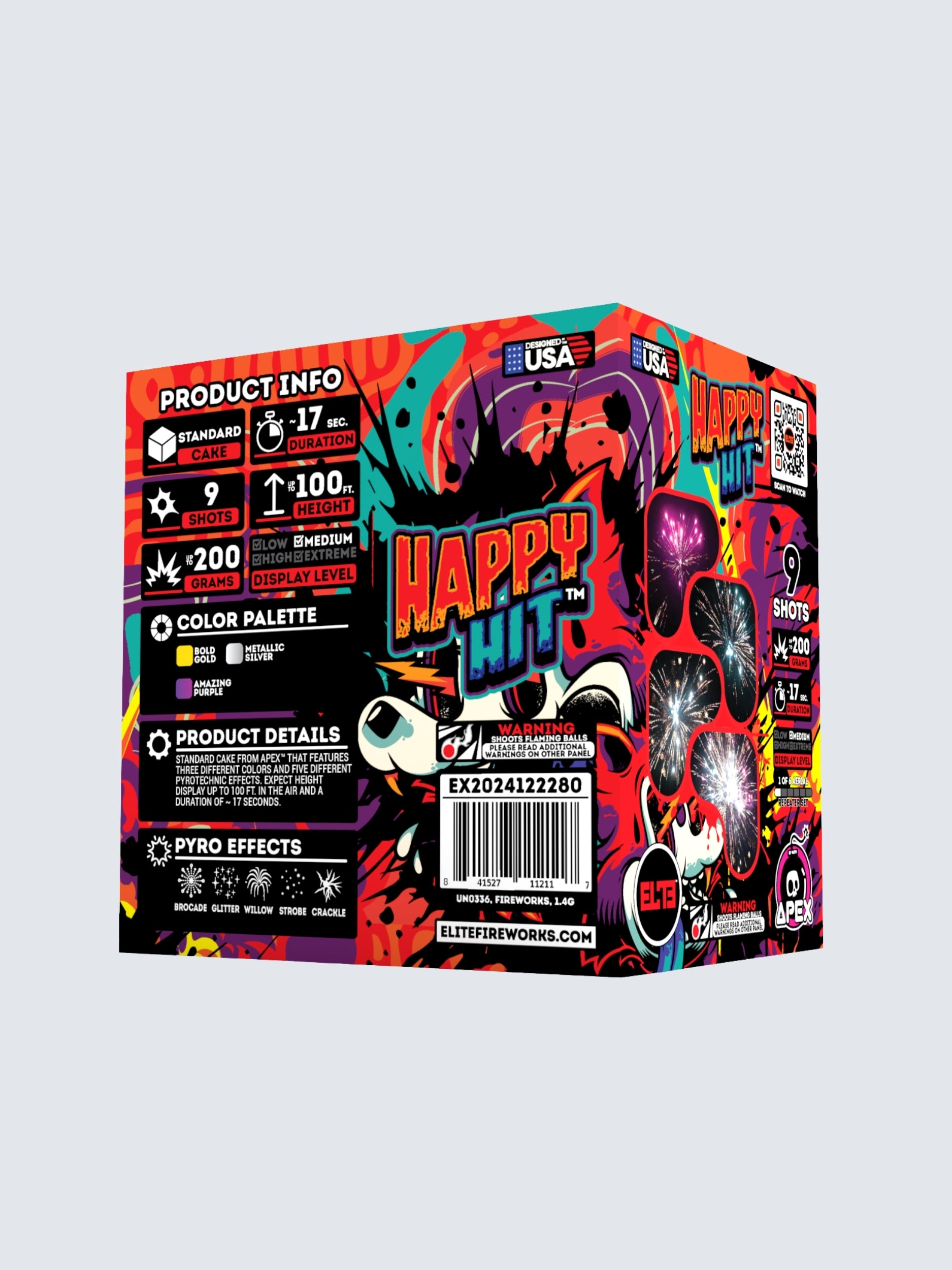 EmotionPlus™ | 9 Shot Aerial Repeater at Elite Fireworks – ELITE