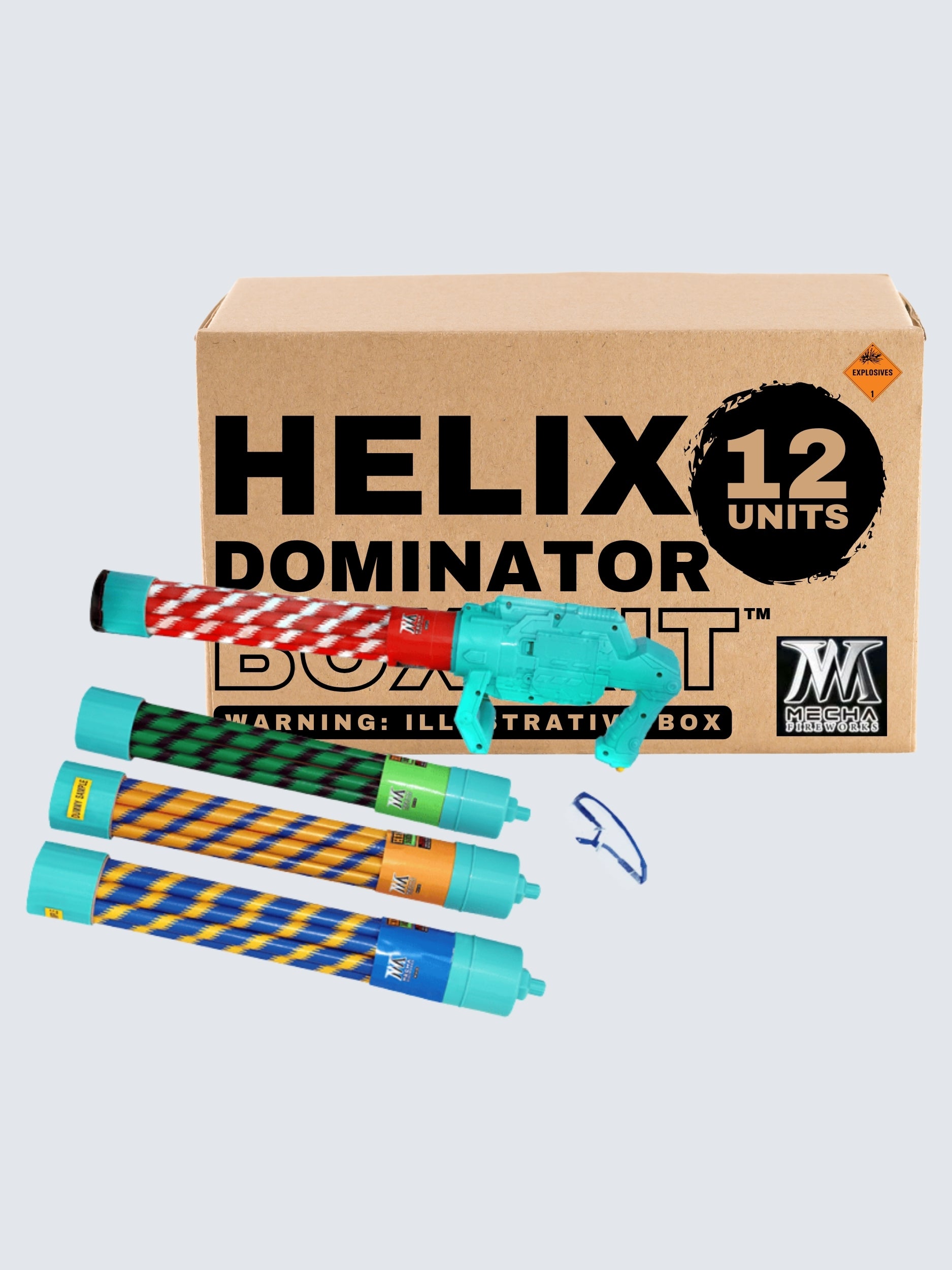 Helix Dominator | 200 Shot Roman Candle