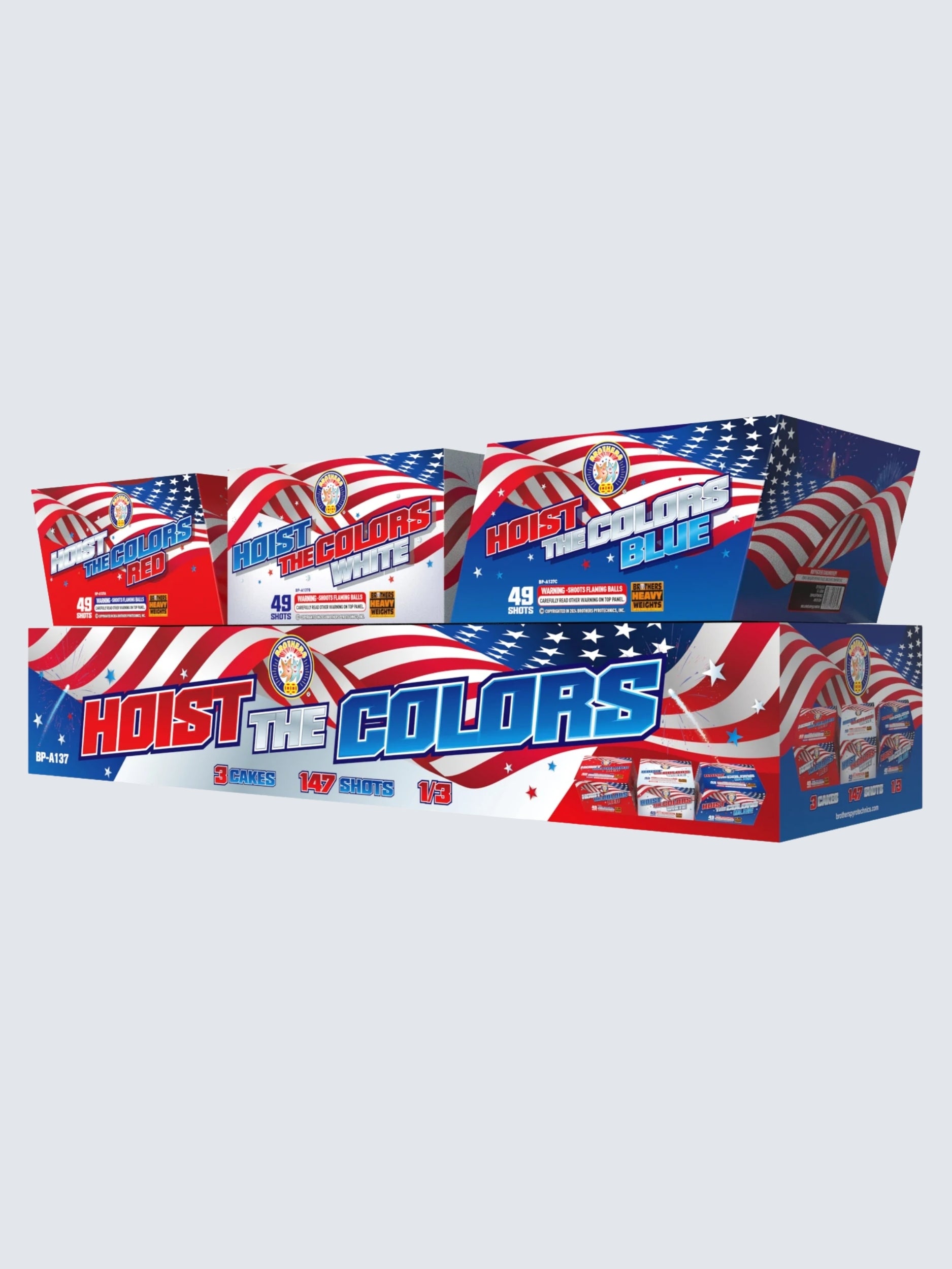 Hoist The Colors | 147 Shot Aerial Repeater Set