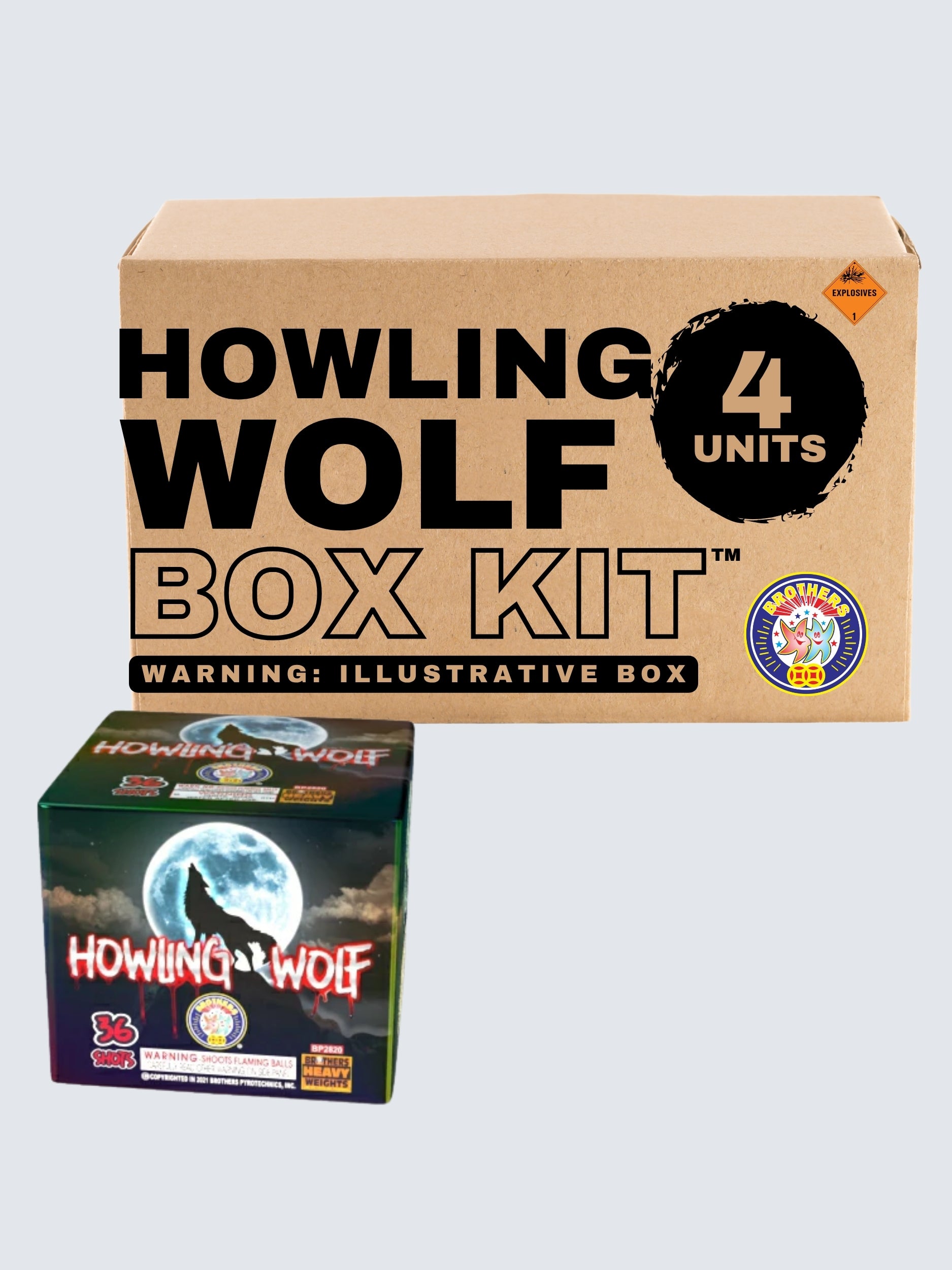 Howling Wolf | 36 Shot Aerial Repeater
