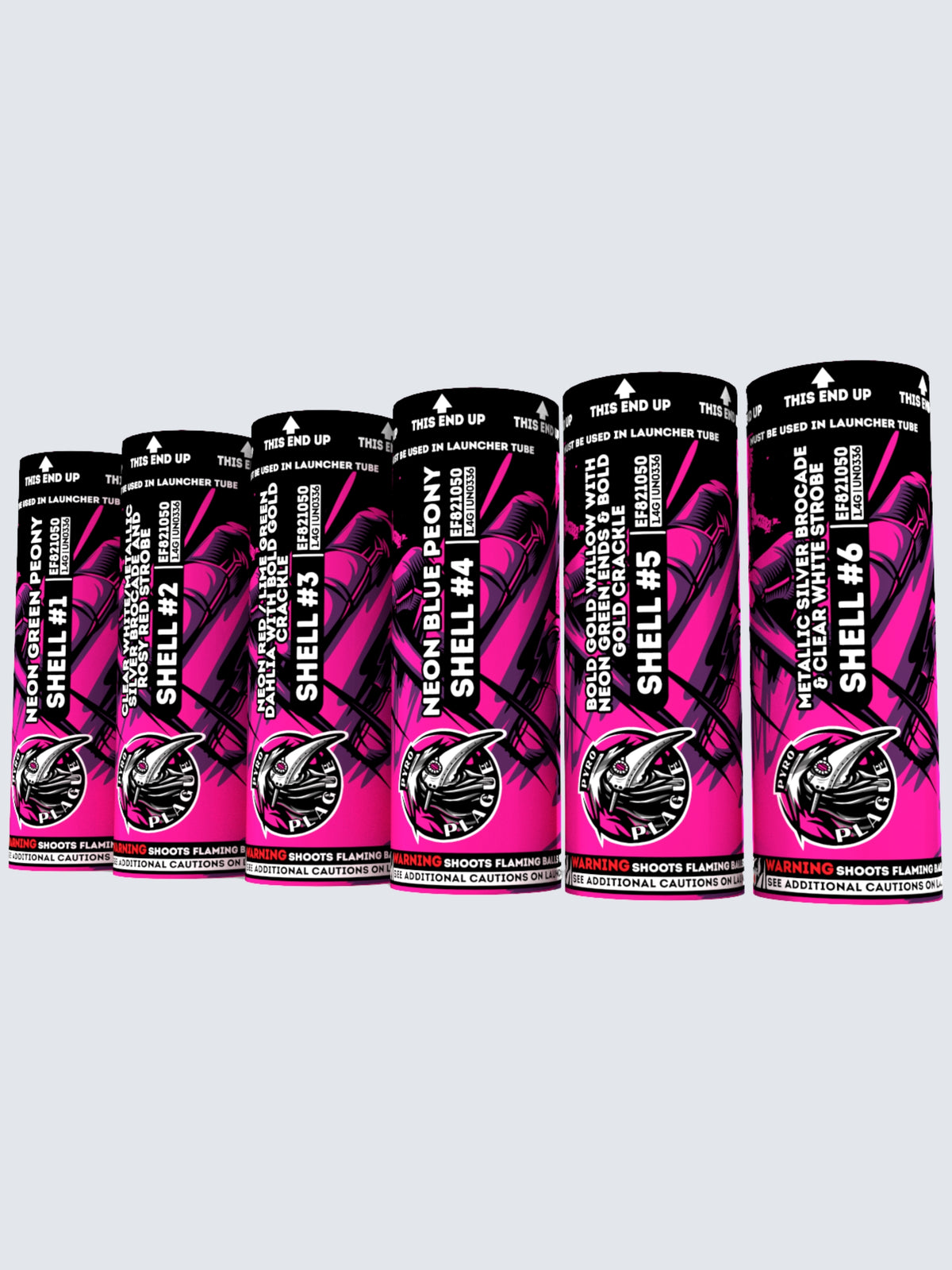 Image of Hydra Bomb Pink shells.