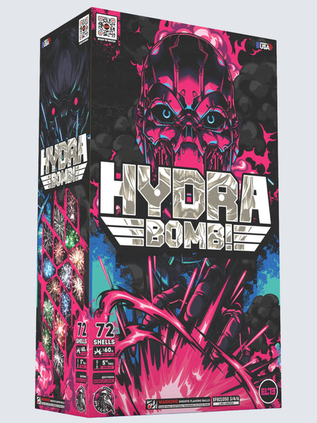 Hydra Bomb™ | 24 Break Artillery Shell at Elite Fireworks – ELITE