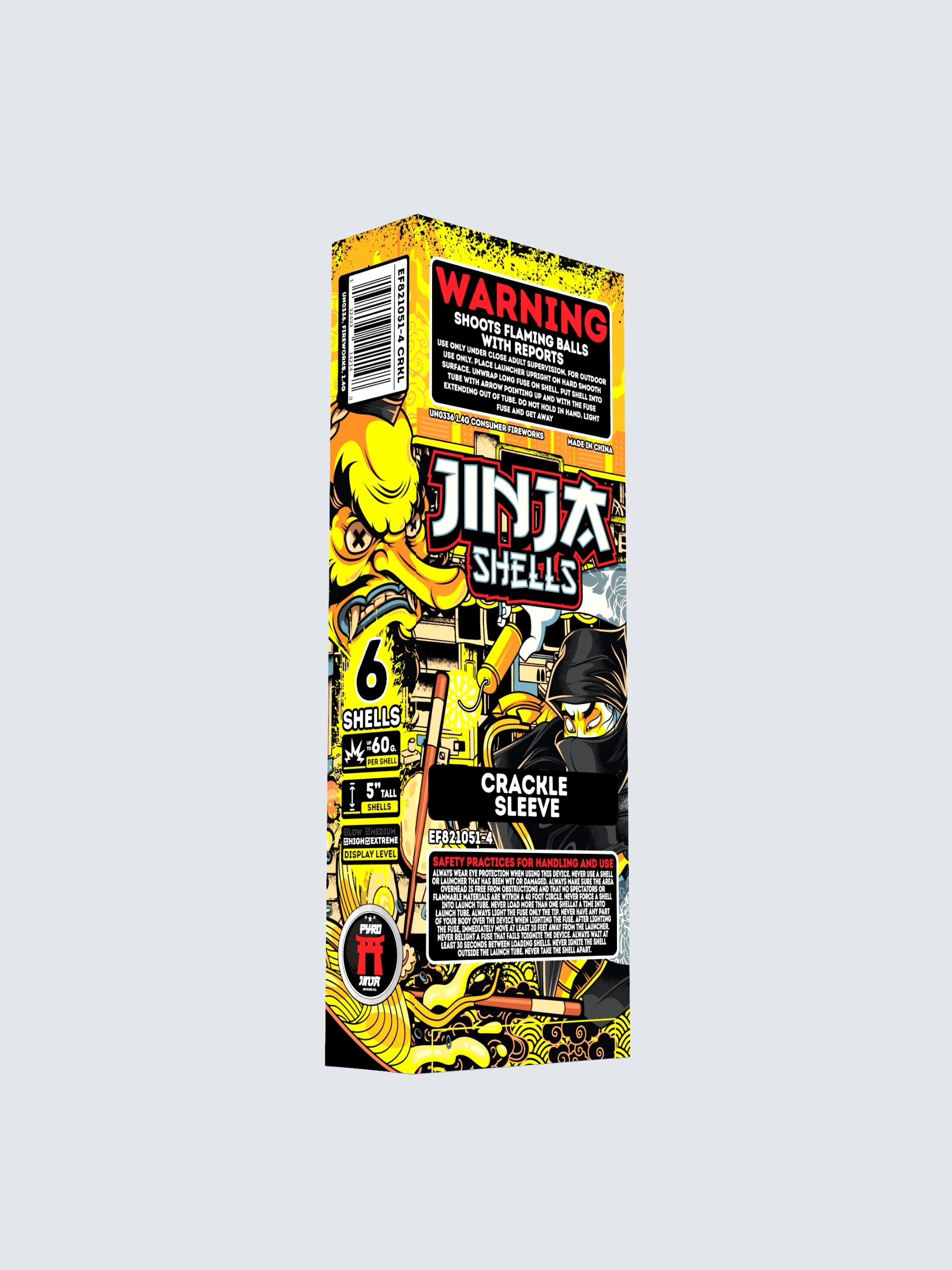 Jinja Shells™ | 24 Break Artillery Shell at Elite Fireworks