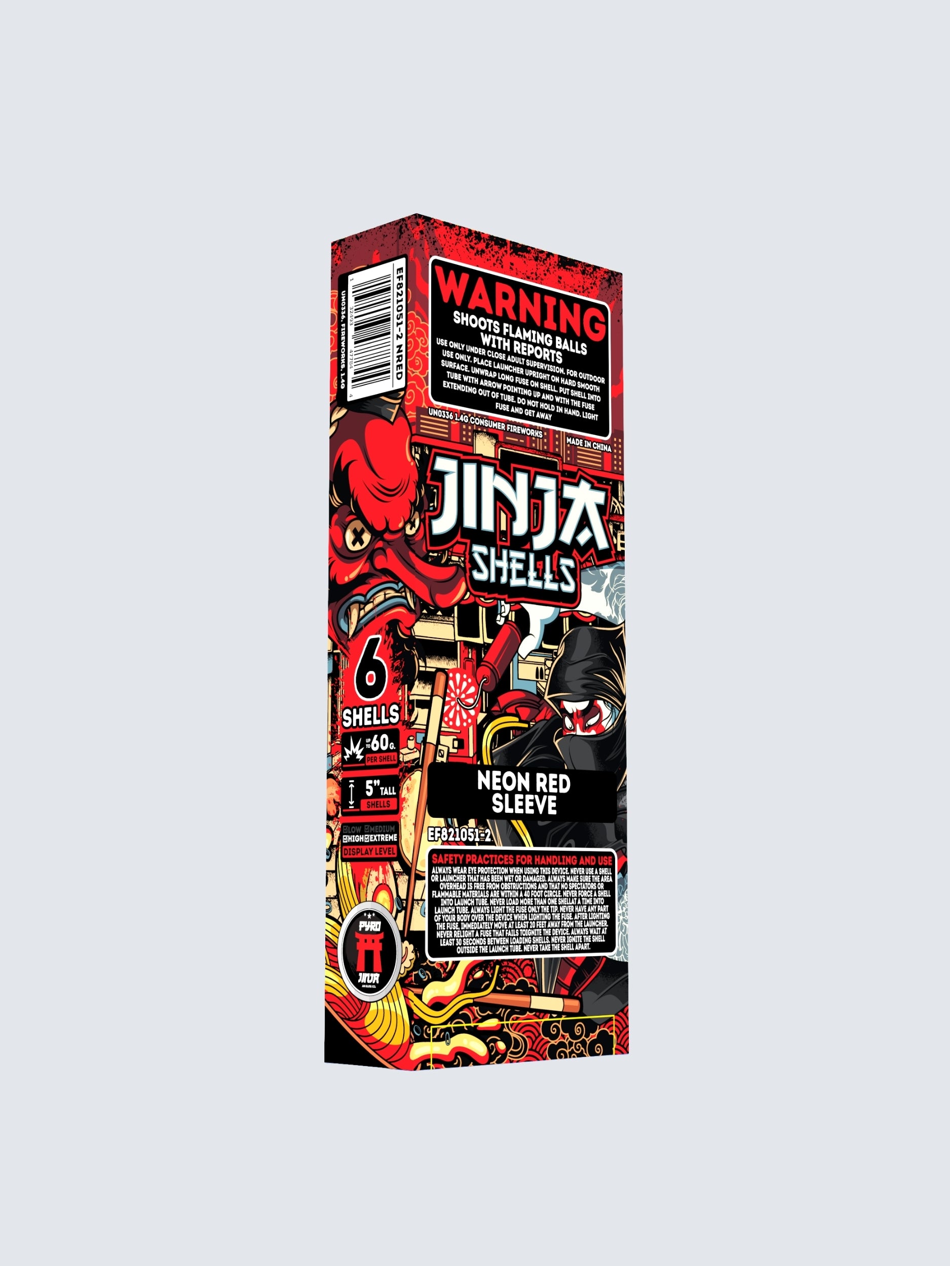 Jinja Shells™ | 24 Break Artillery Shell at Elite Fireworks